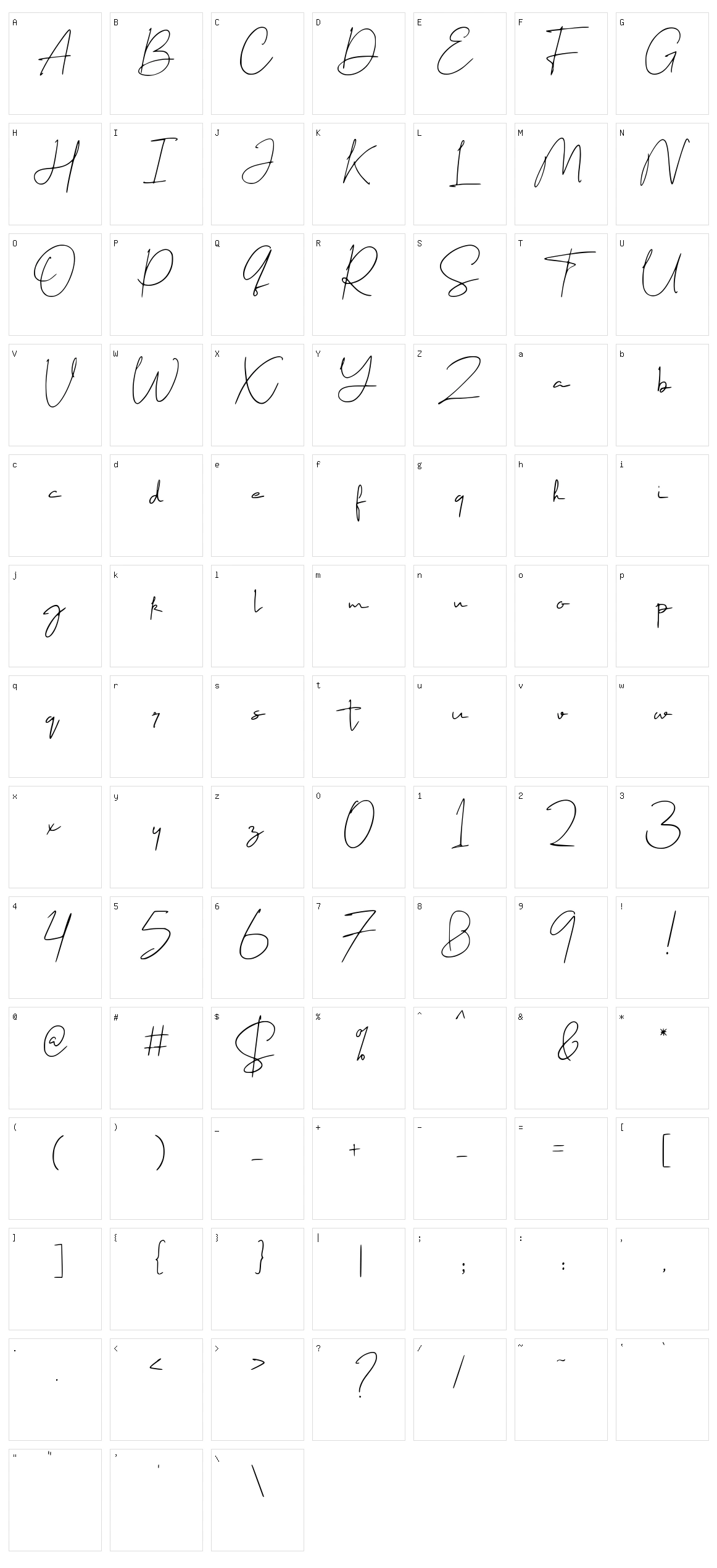 Tarendra Naushad Character Set