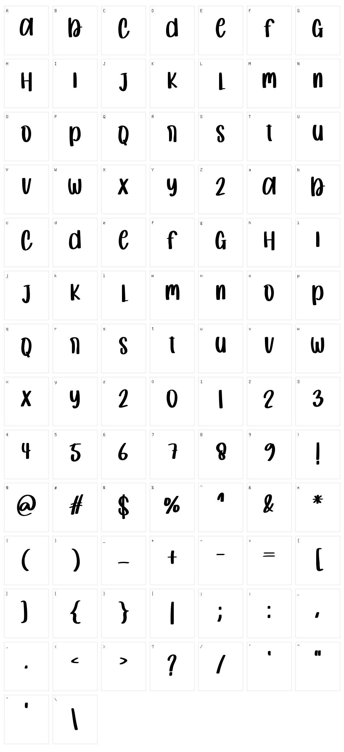 Teacher Character Set
