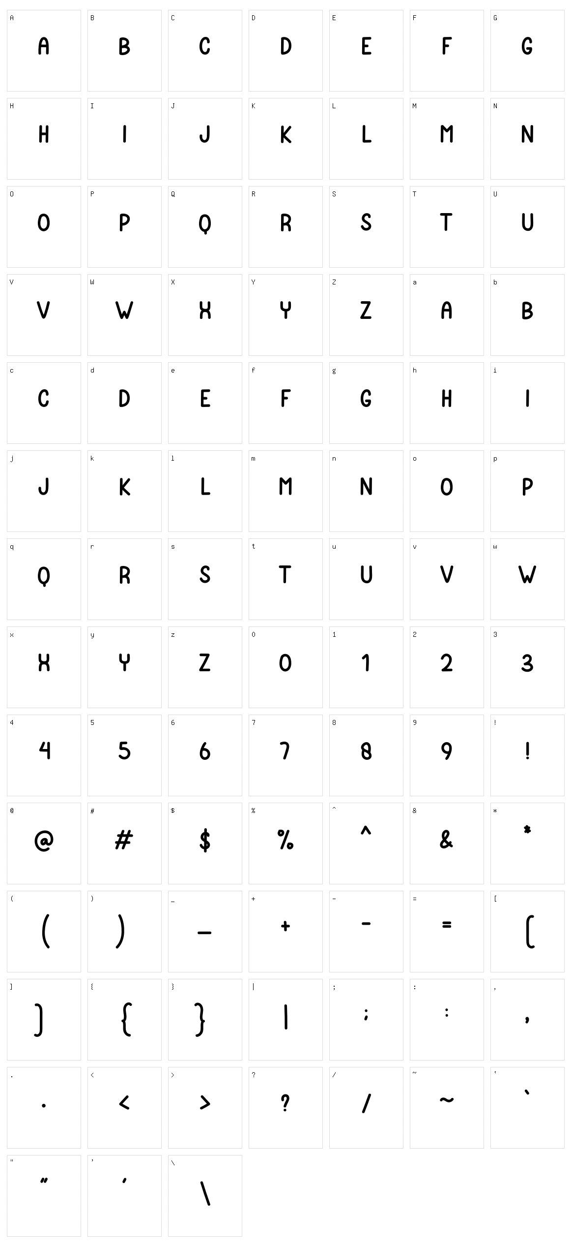 Teachers Students Character Set