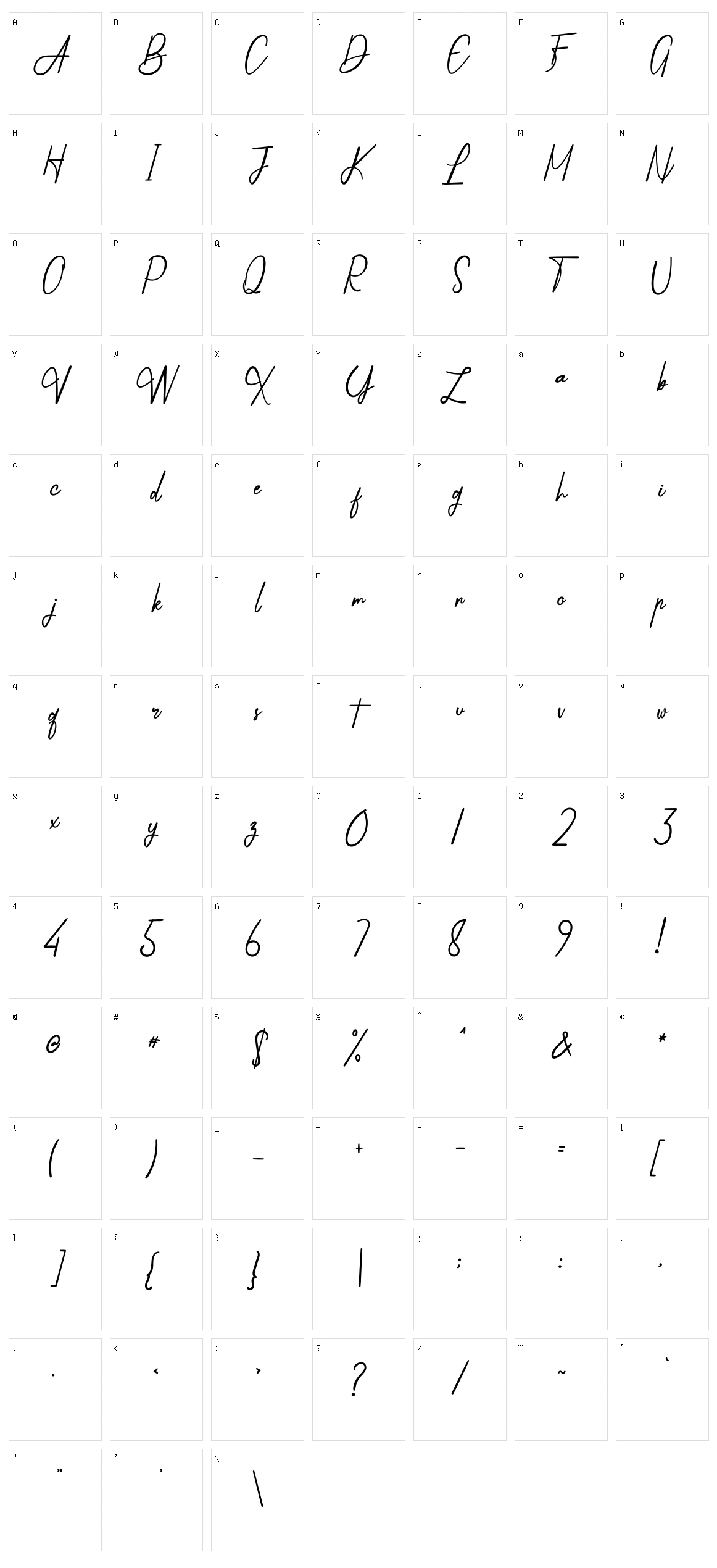 The Water Of Life Character Set