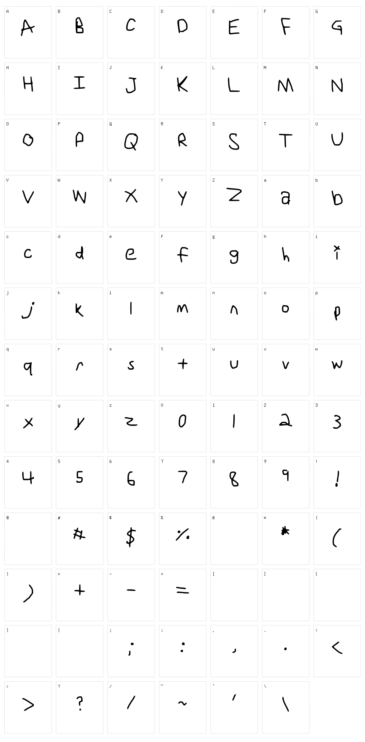 Uni Character Set