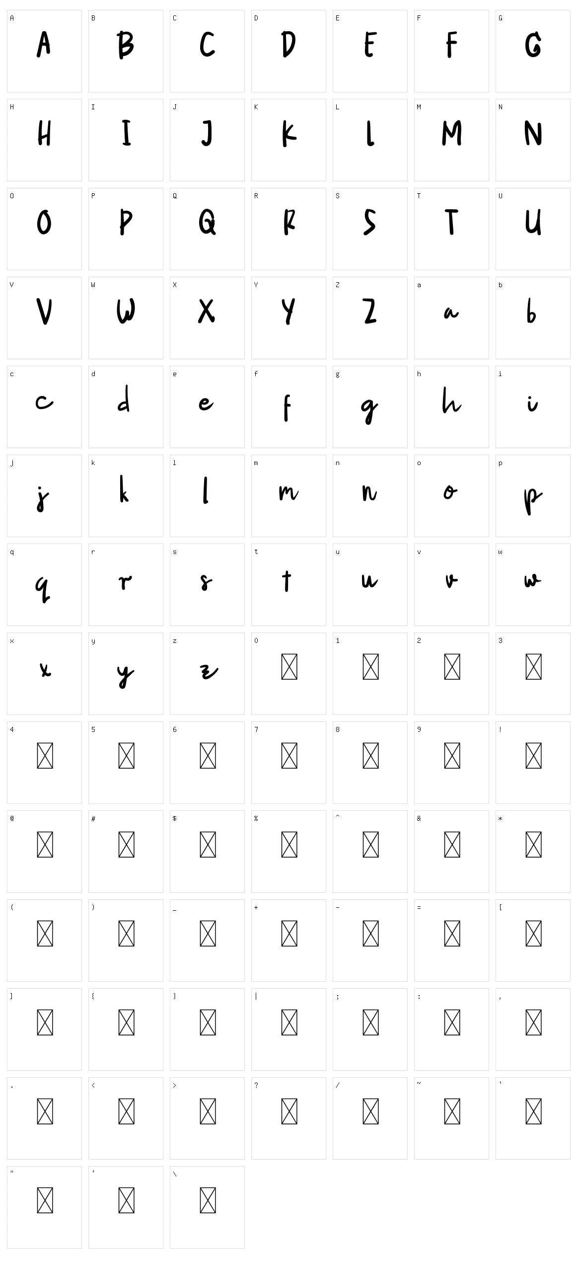 Verbally Character Set