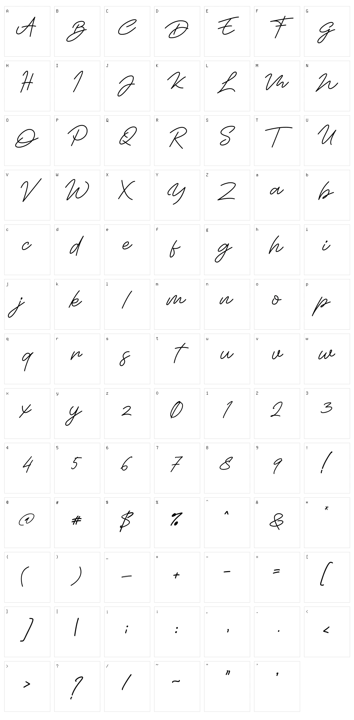 Wanita Cantik Character Set