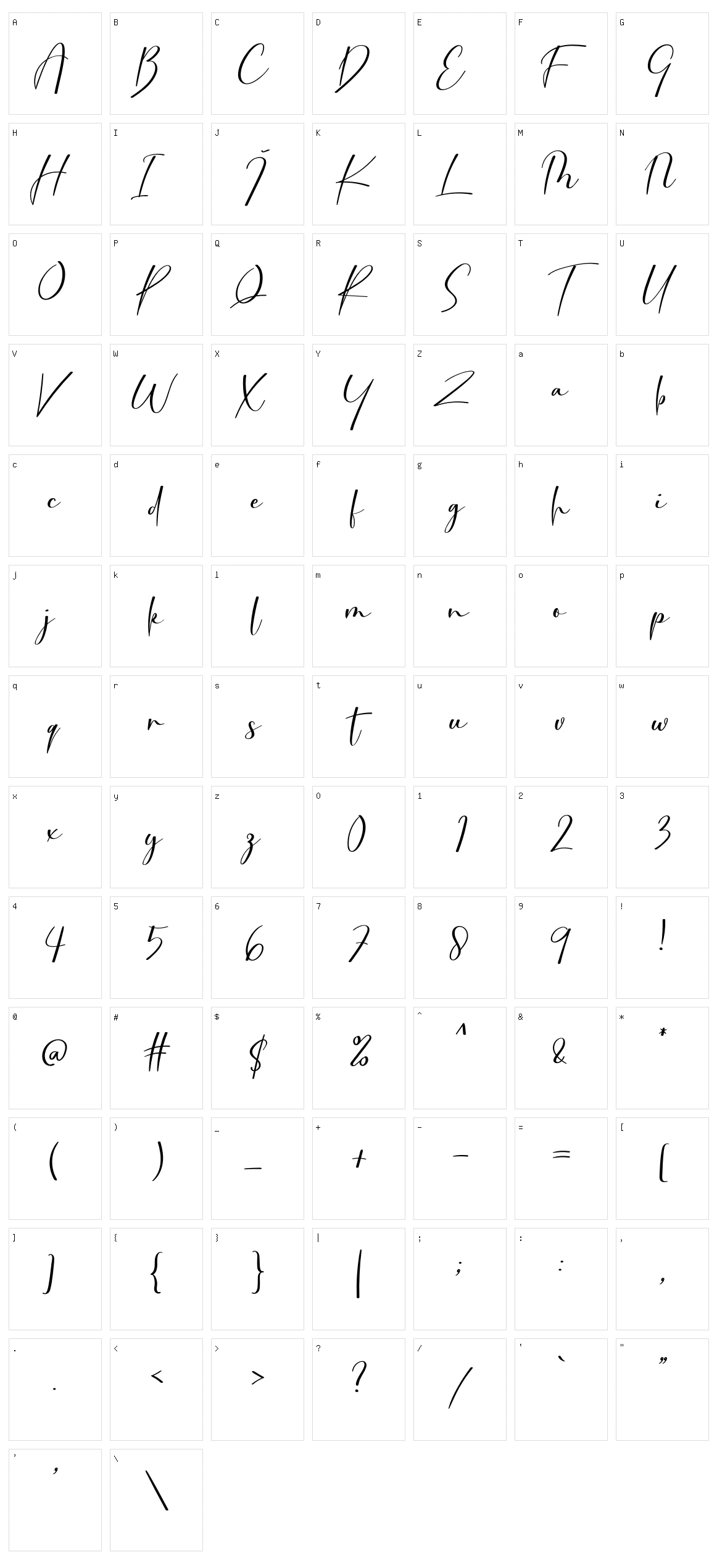 Workout Character Set