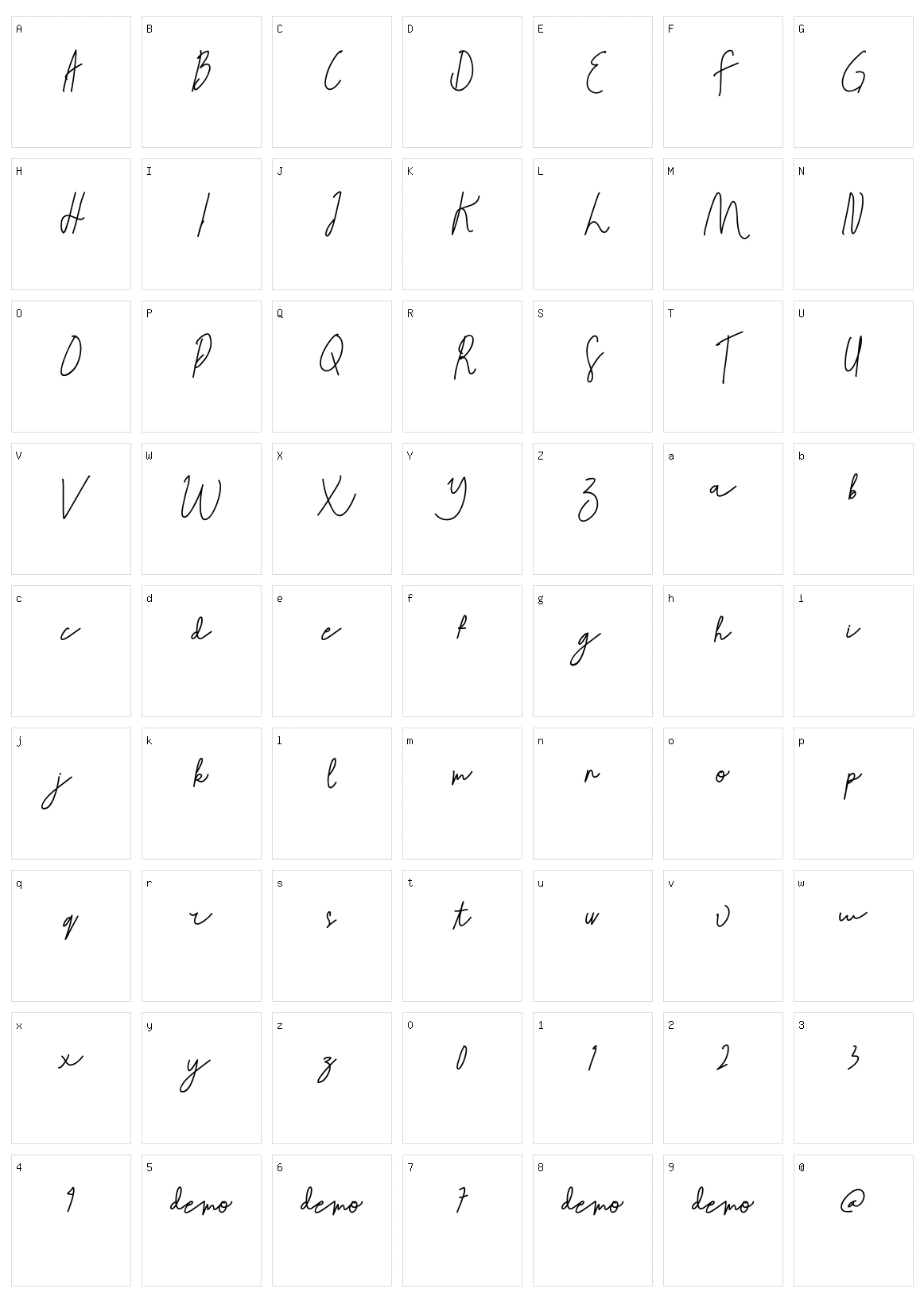Xavier Eskimo Character Set