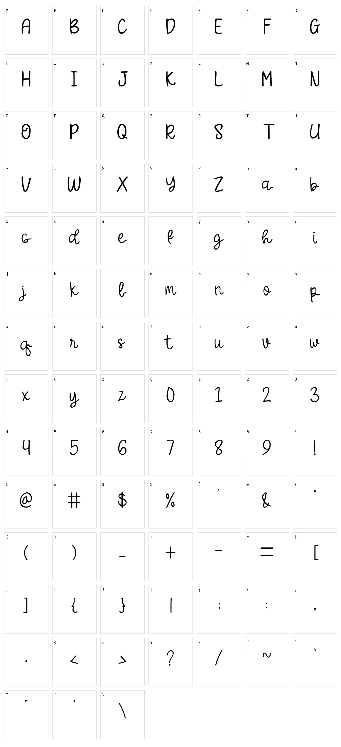 Yagami Light Character Set