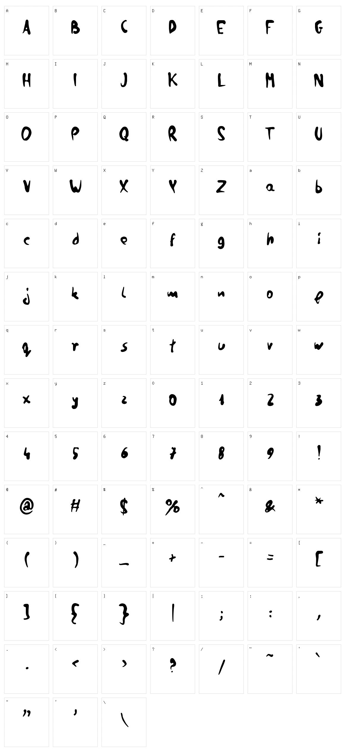 zai Quill Ink Handy Character Set