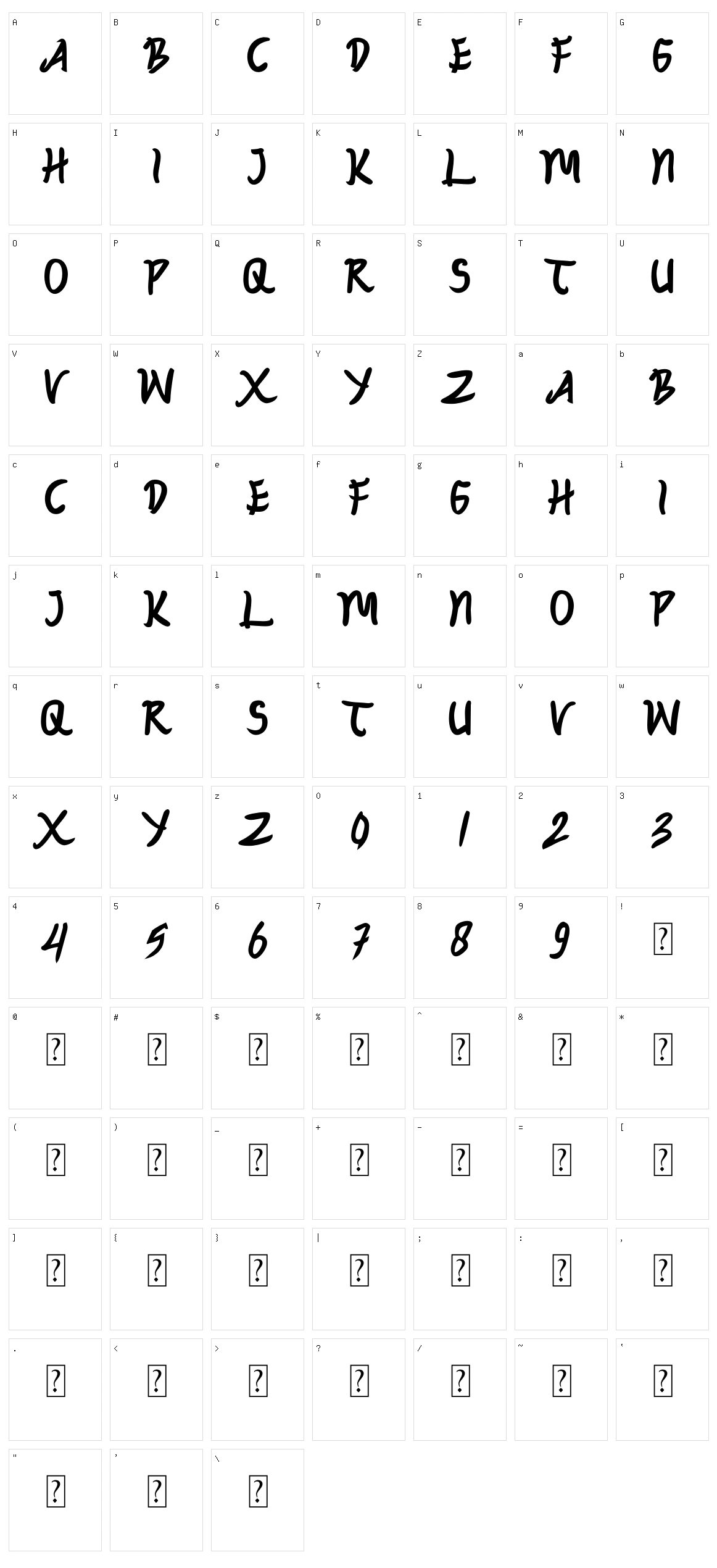 Zojihun Character Set
