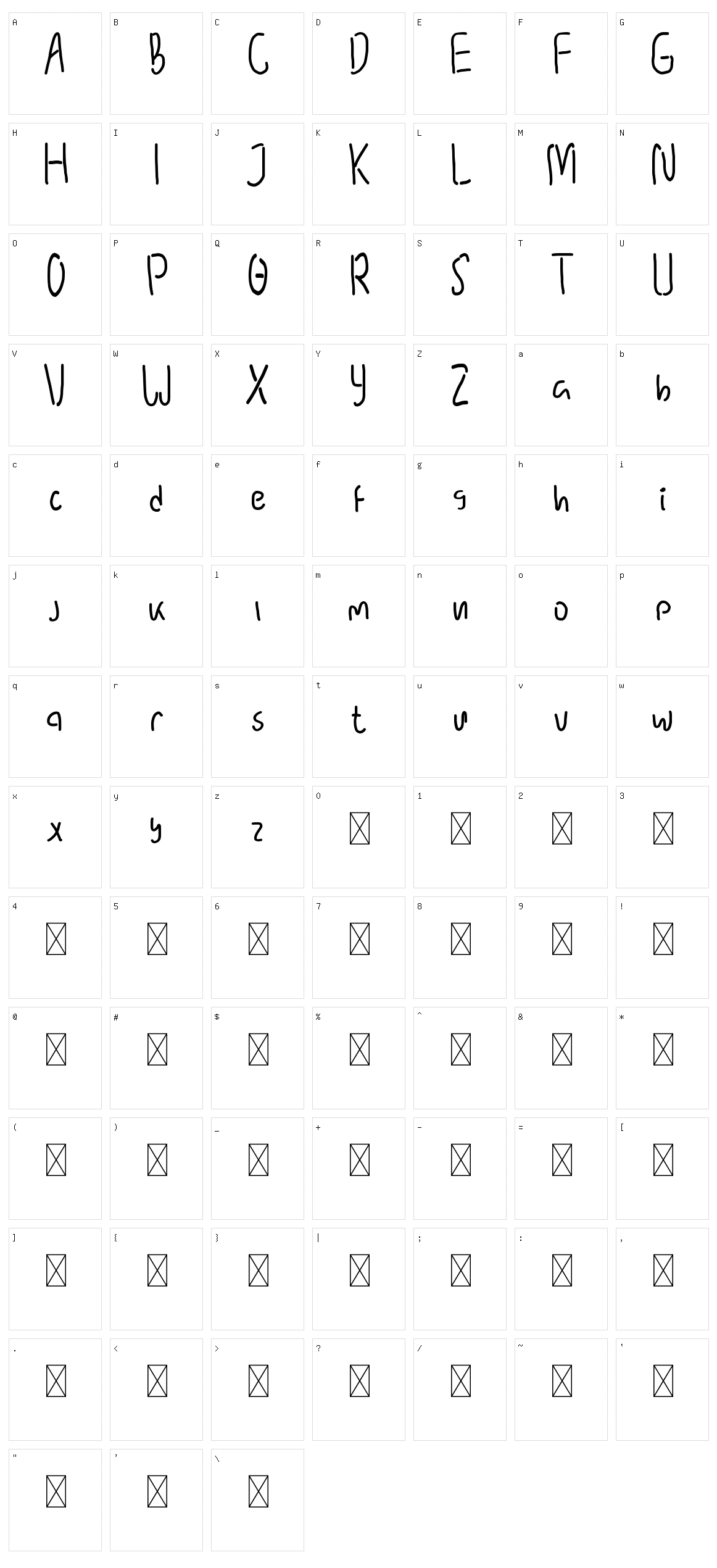 For Kids Character Set