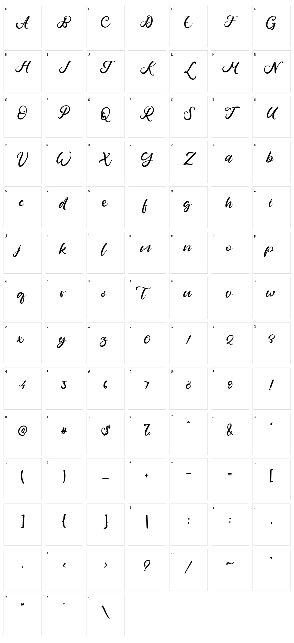 Alcattraz Zone Character Set