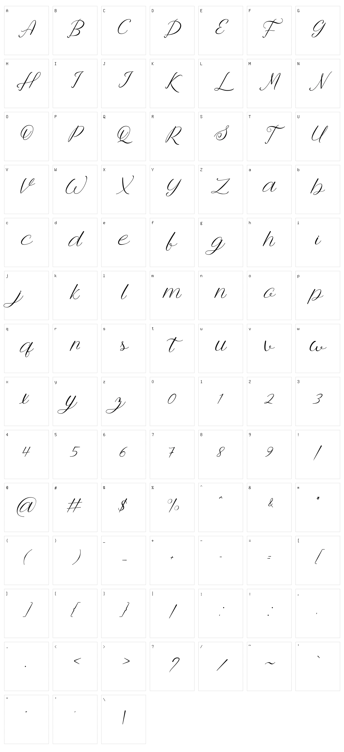 Anttalla Character Set