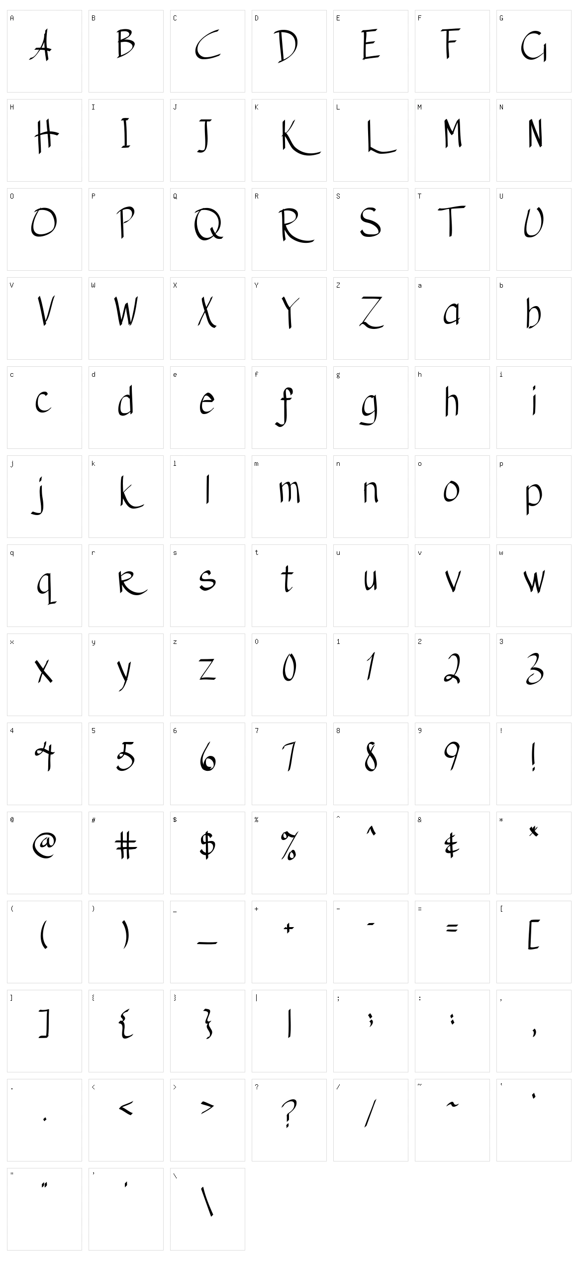 Austie Bost Matamata Character Set