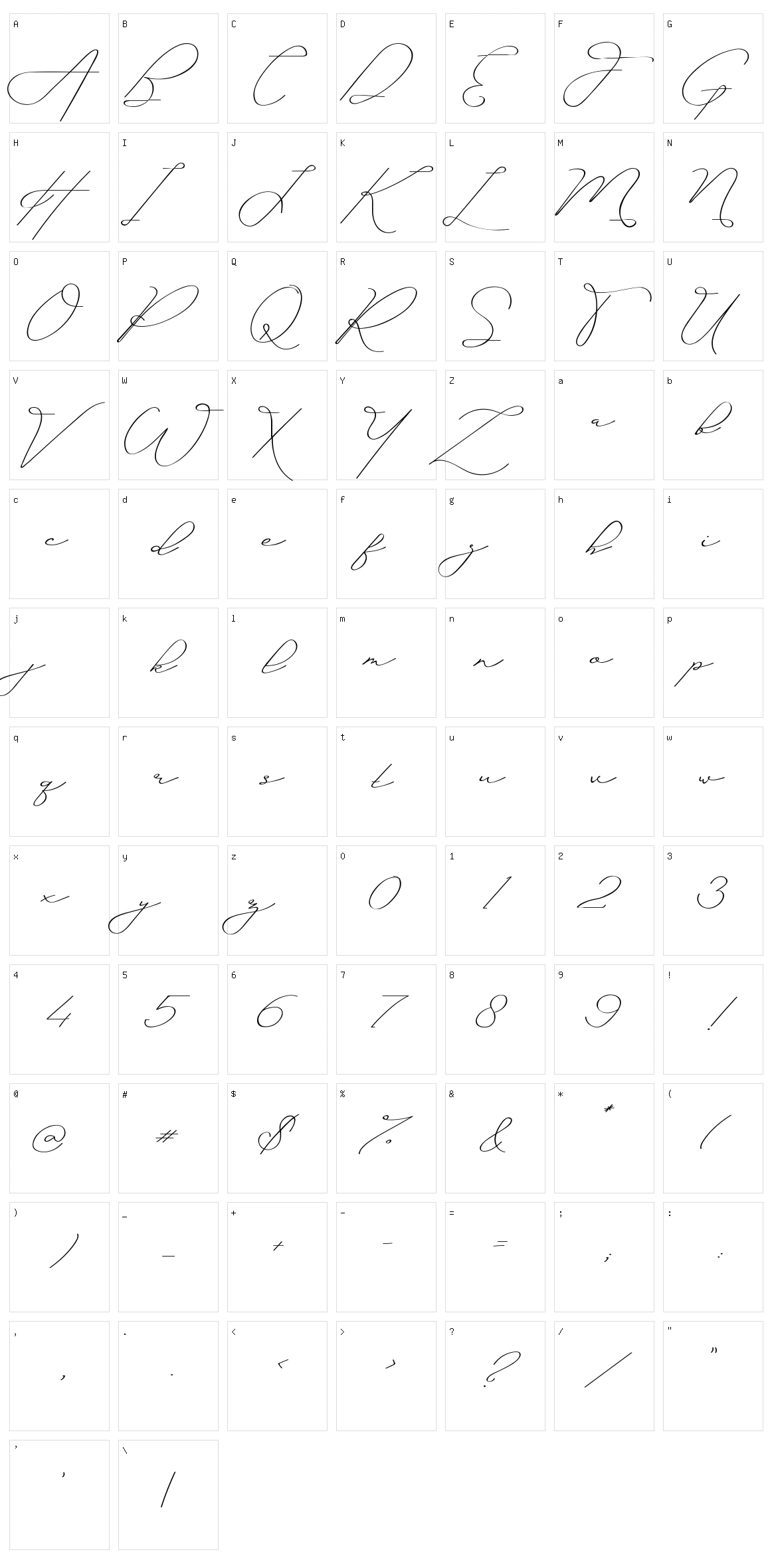 Ayudisha Character Set