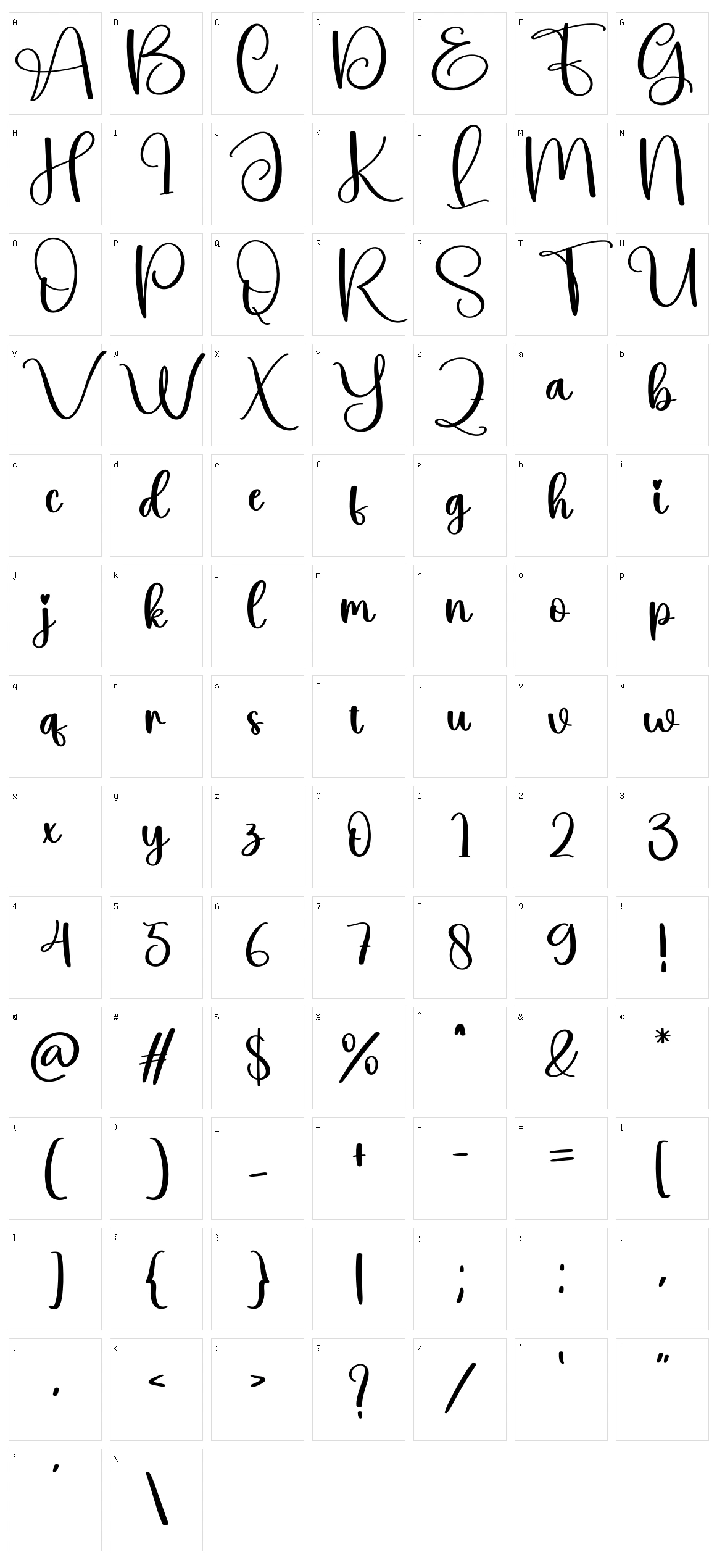 Bible Character Set