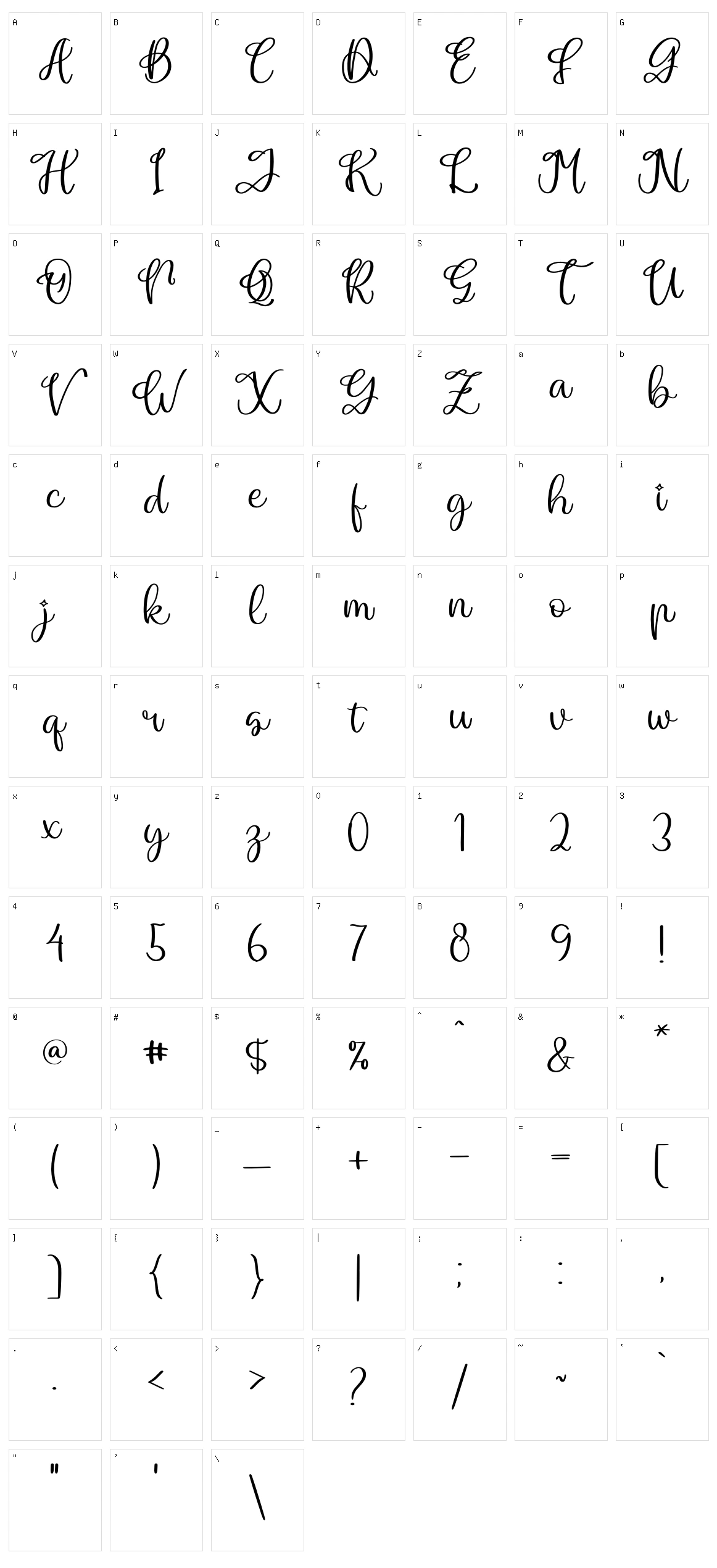 Bulgaria Emilton Character Set