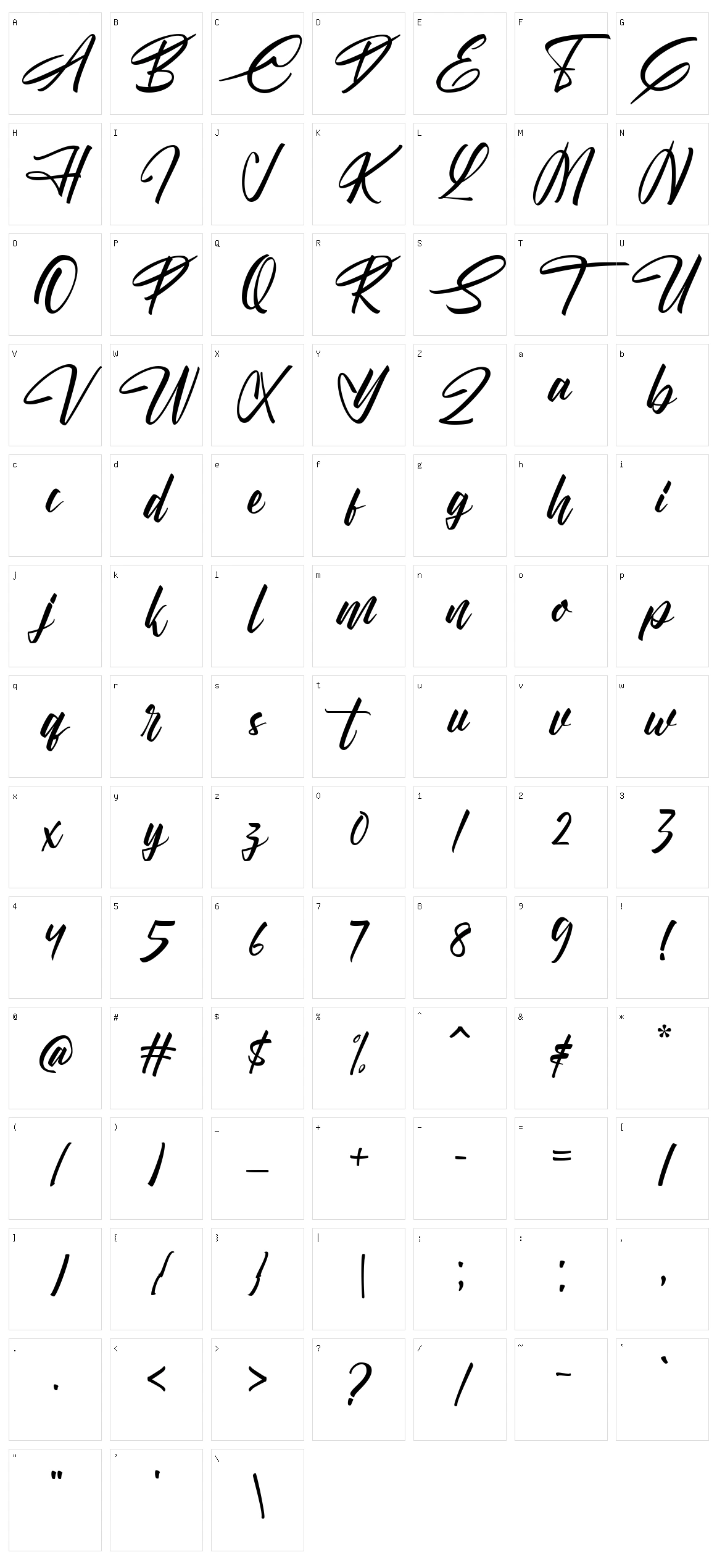 Citul Character Set