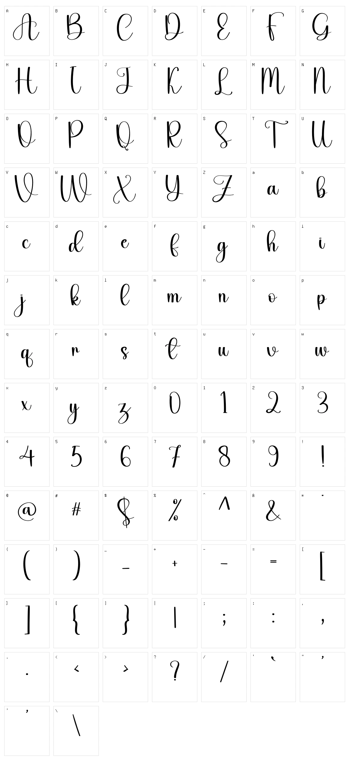 Cloudy Character Set