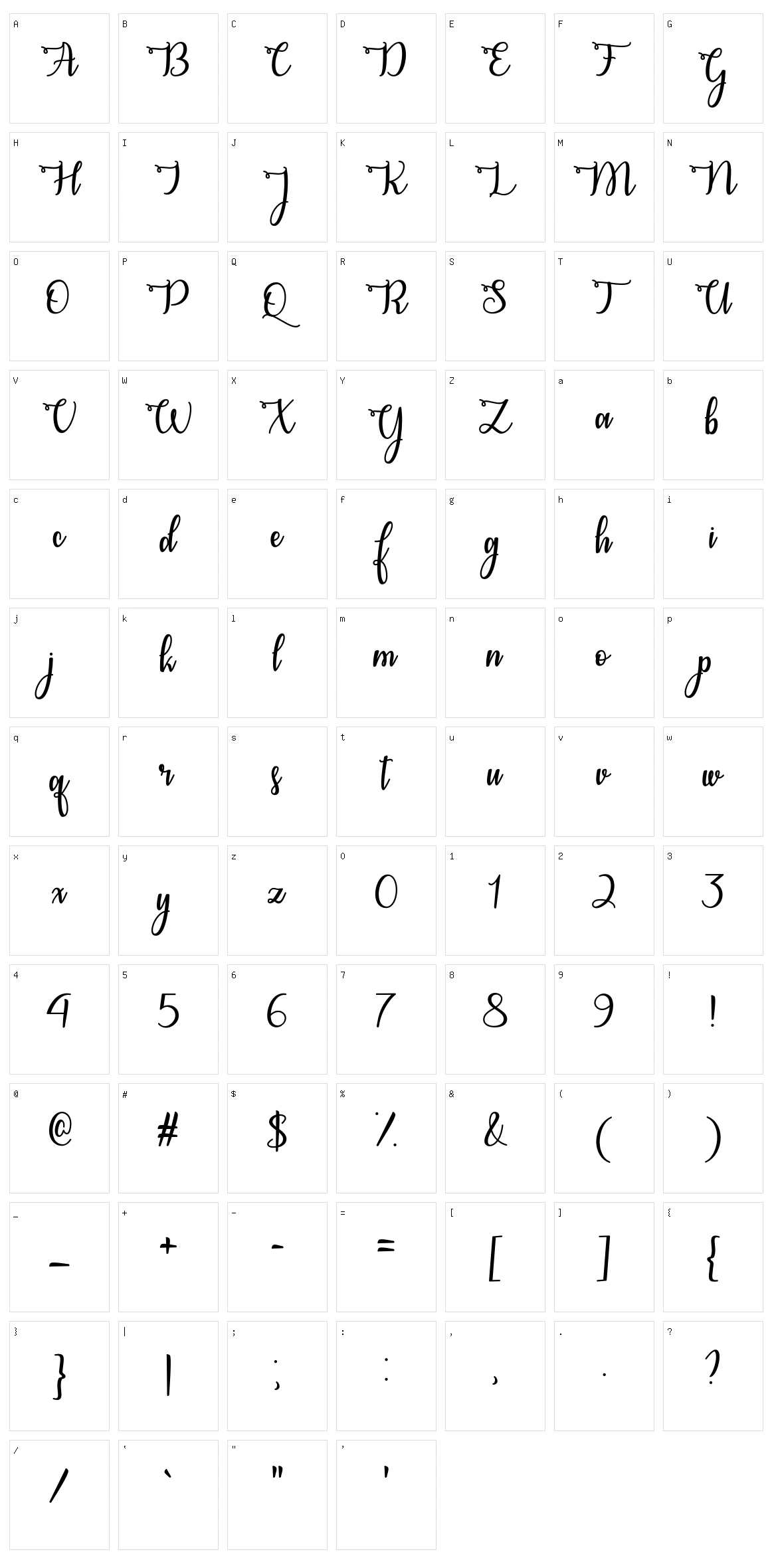 Congrats Calligraphy Character Set