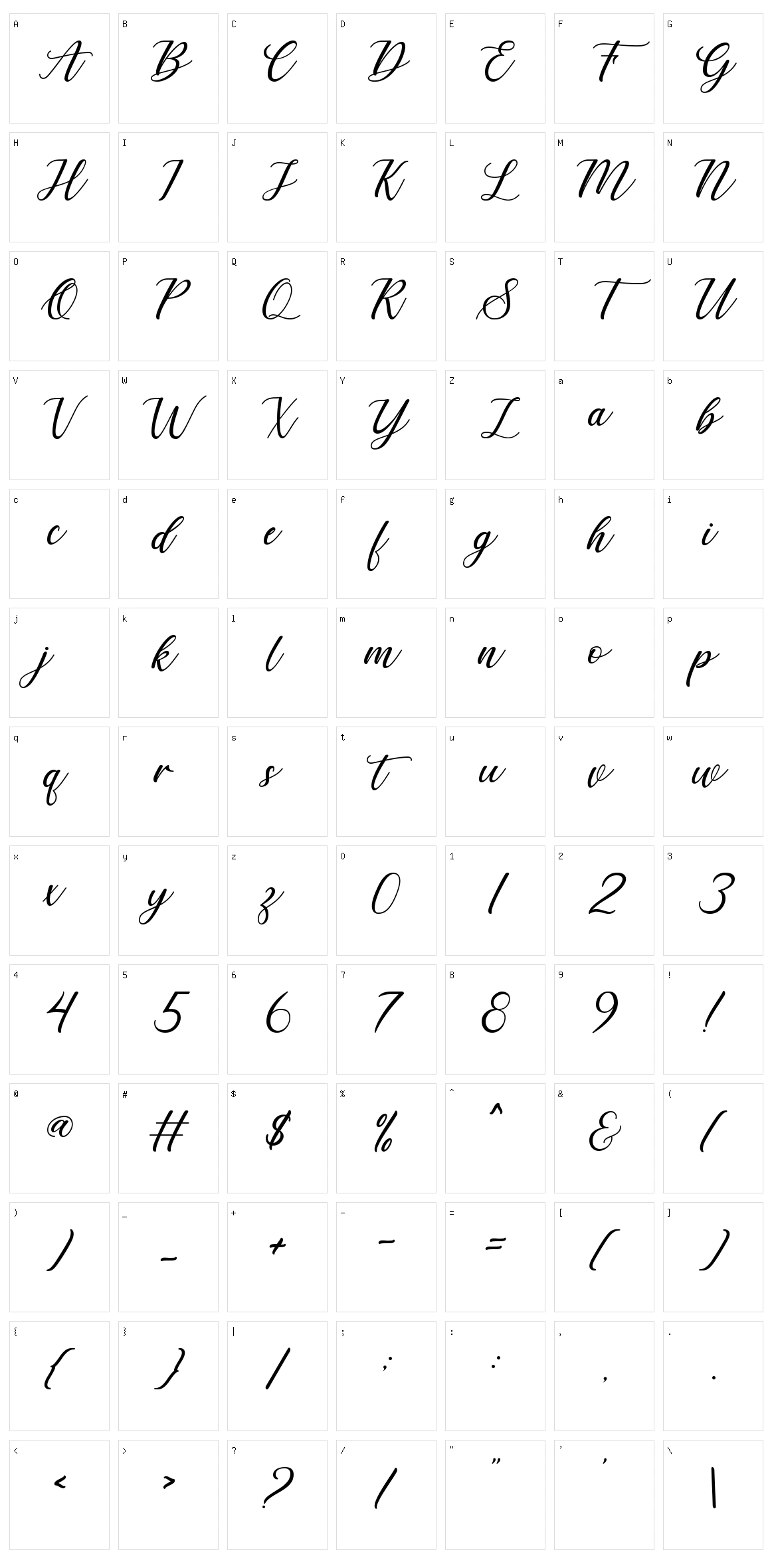 Derick Chetty Character Set