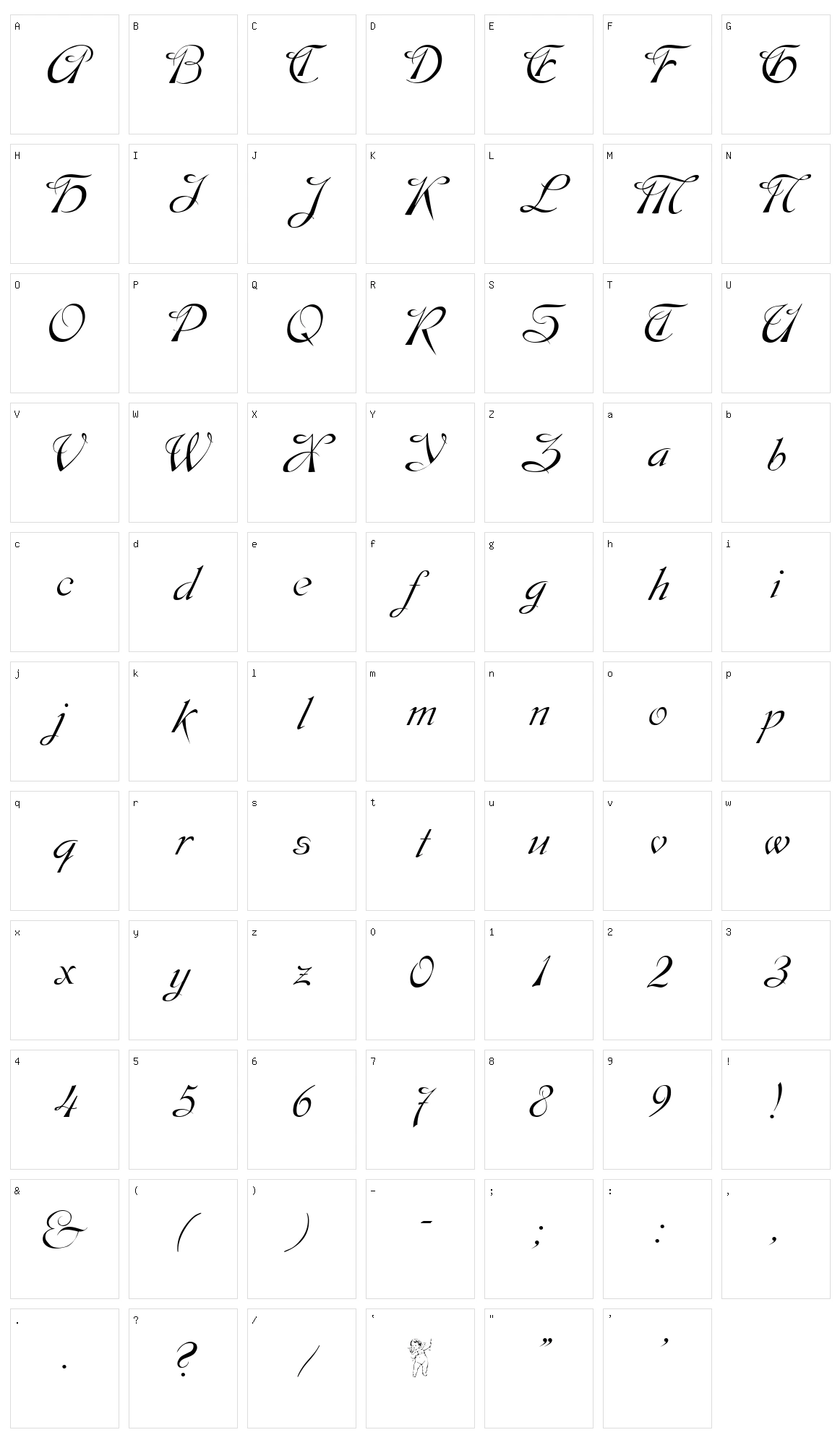 Dobkin Character Set