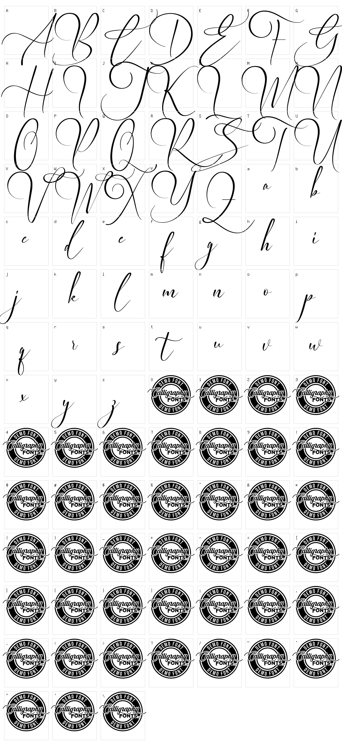 Elegant Wedding Character Set
