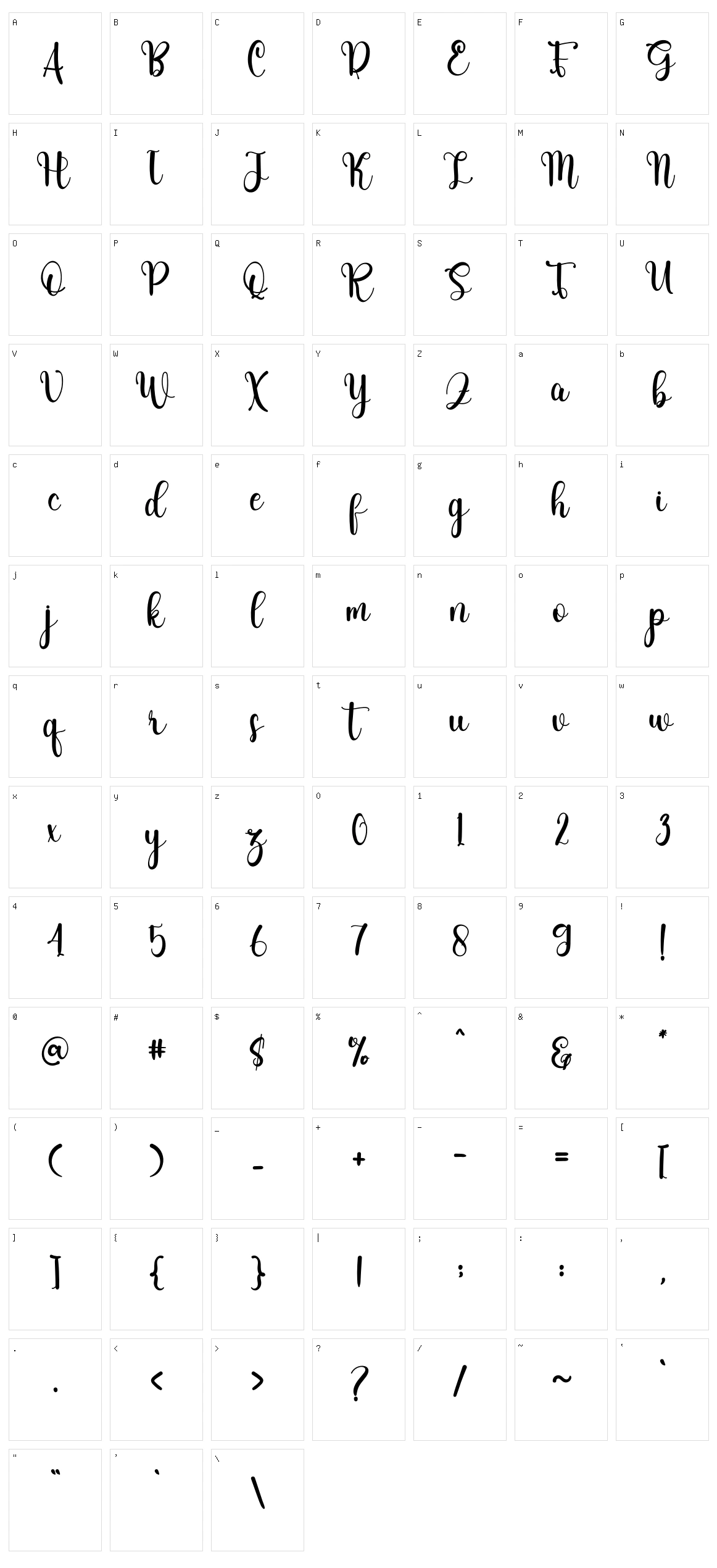 Farmhouse Character Set