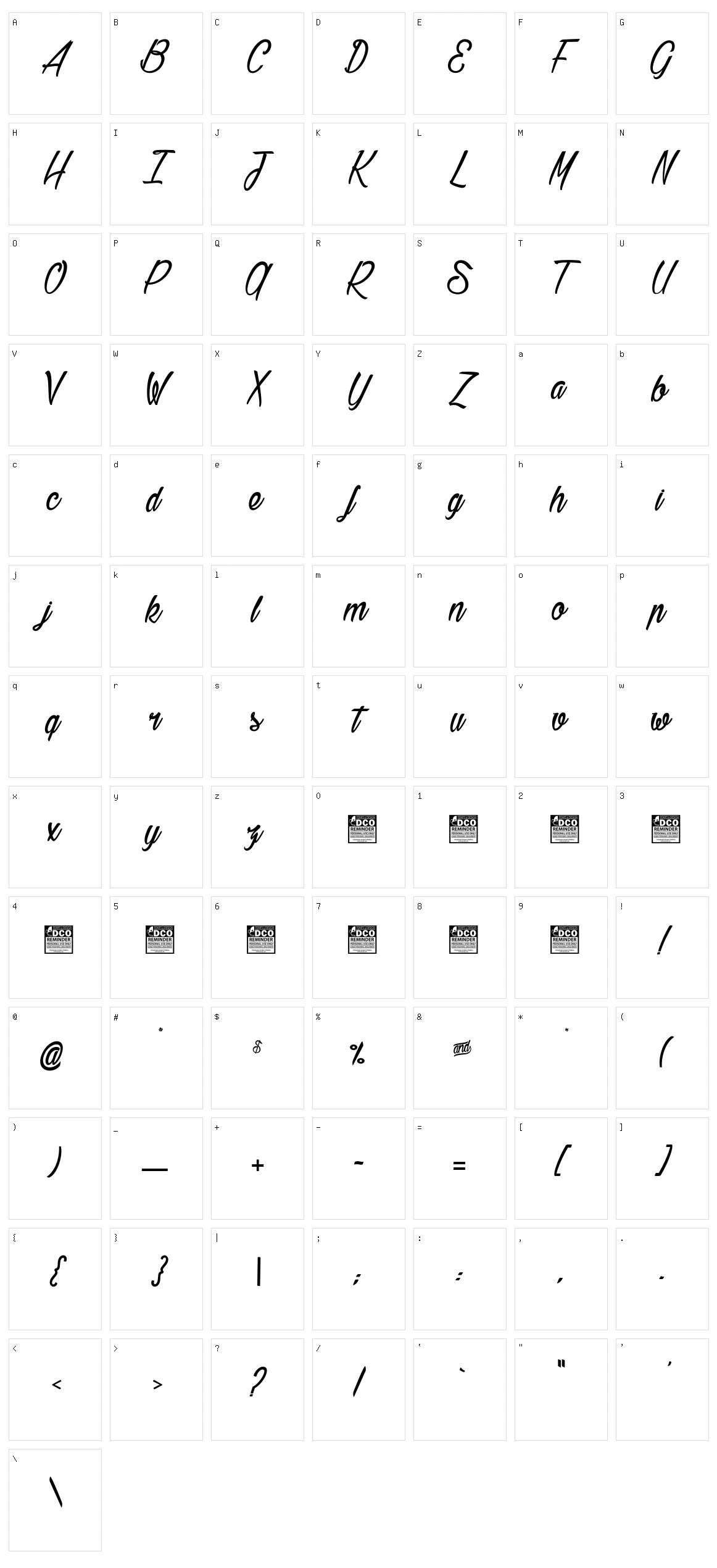 Gillie & Hilda Character Set