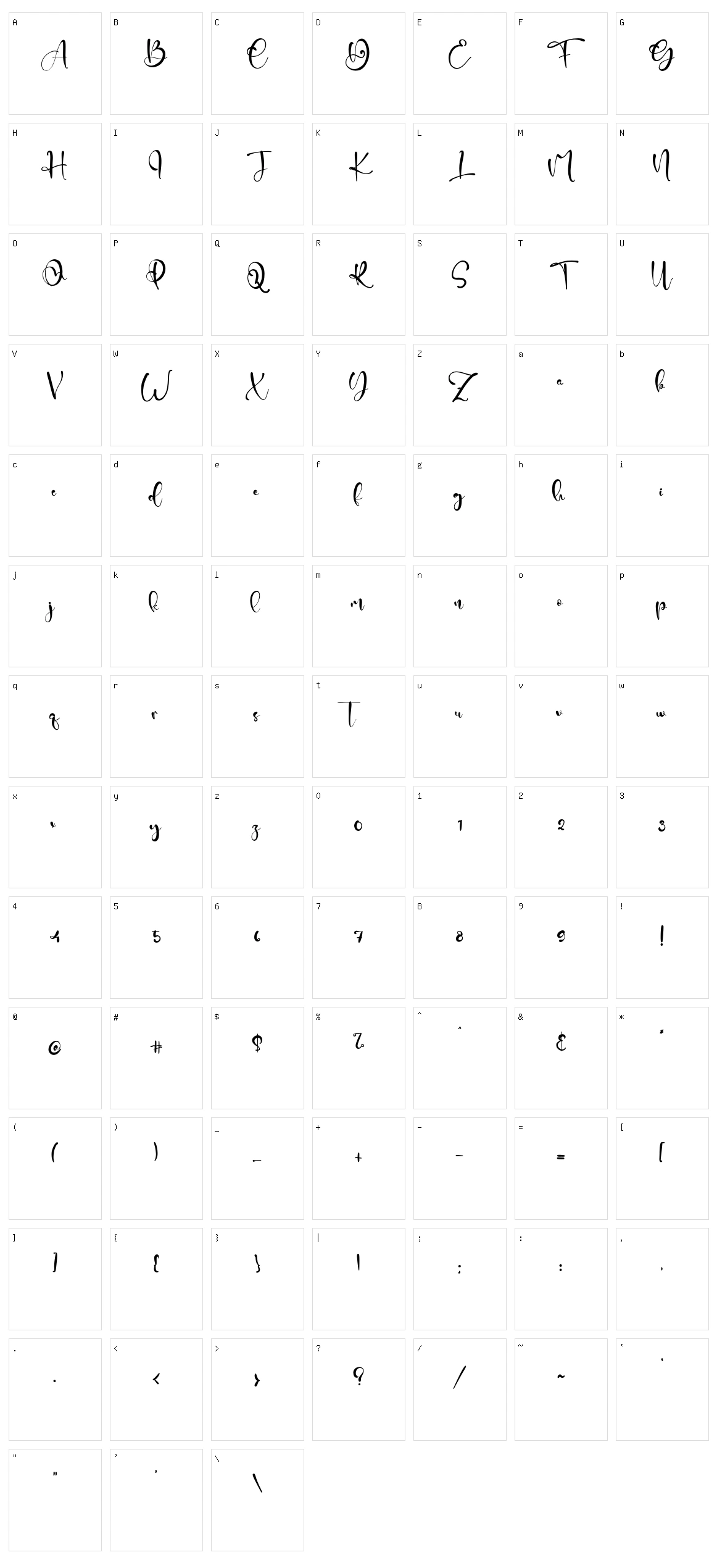 Goofies Character Set