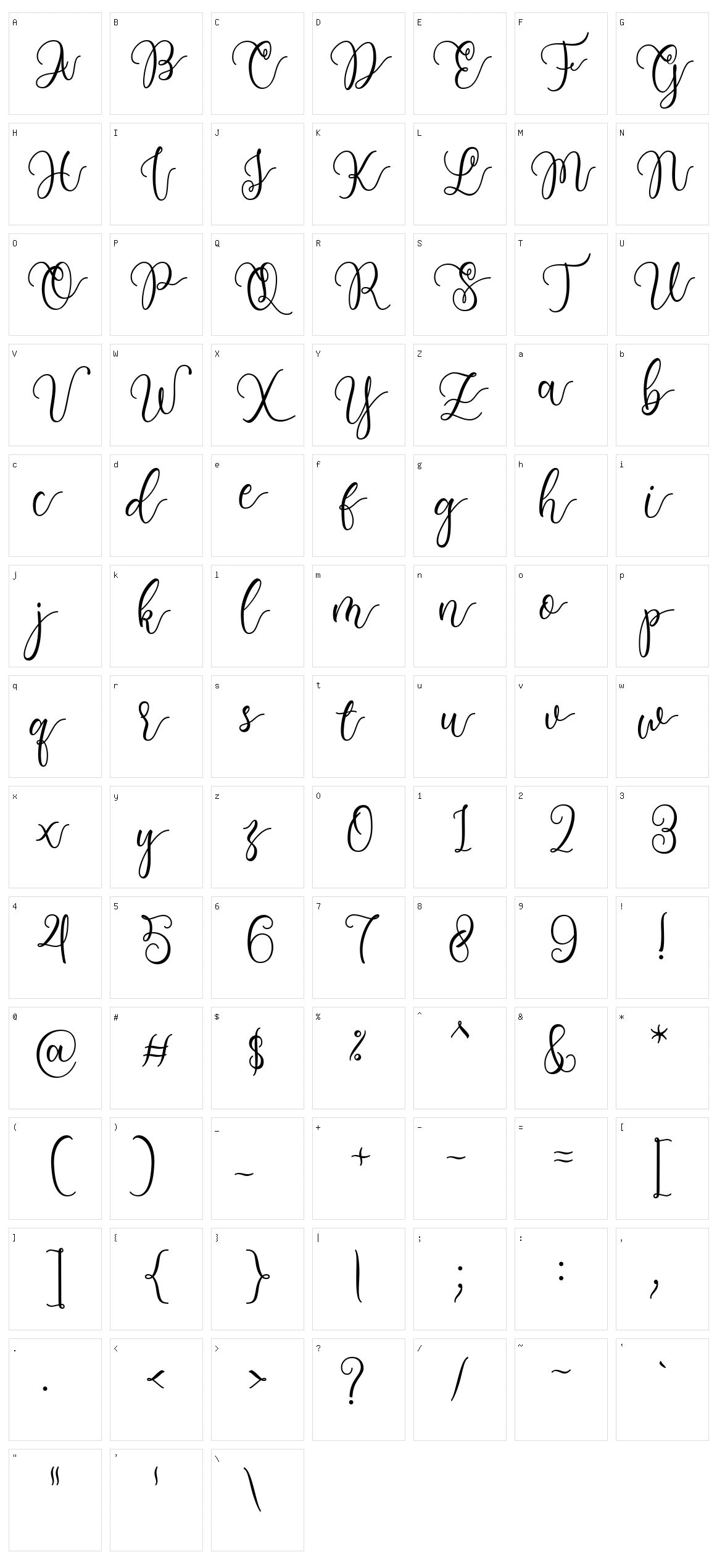 Having Fun Character Set