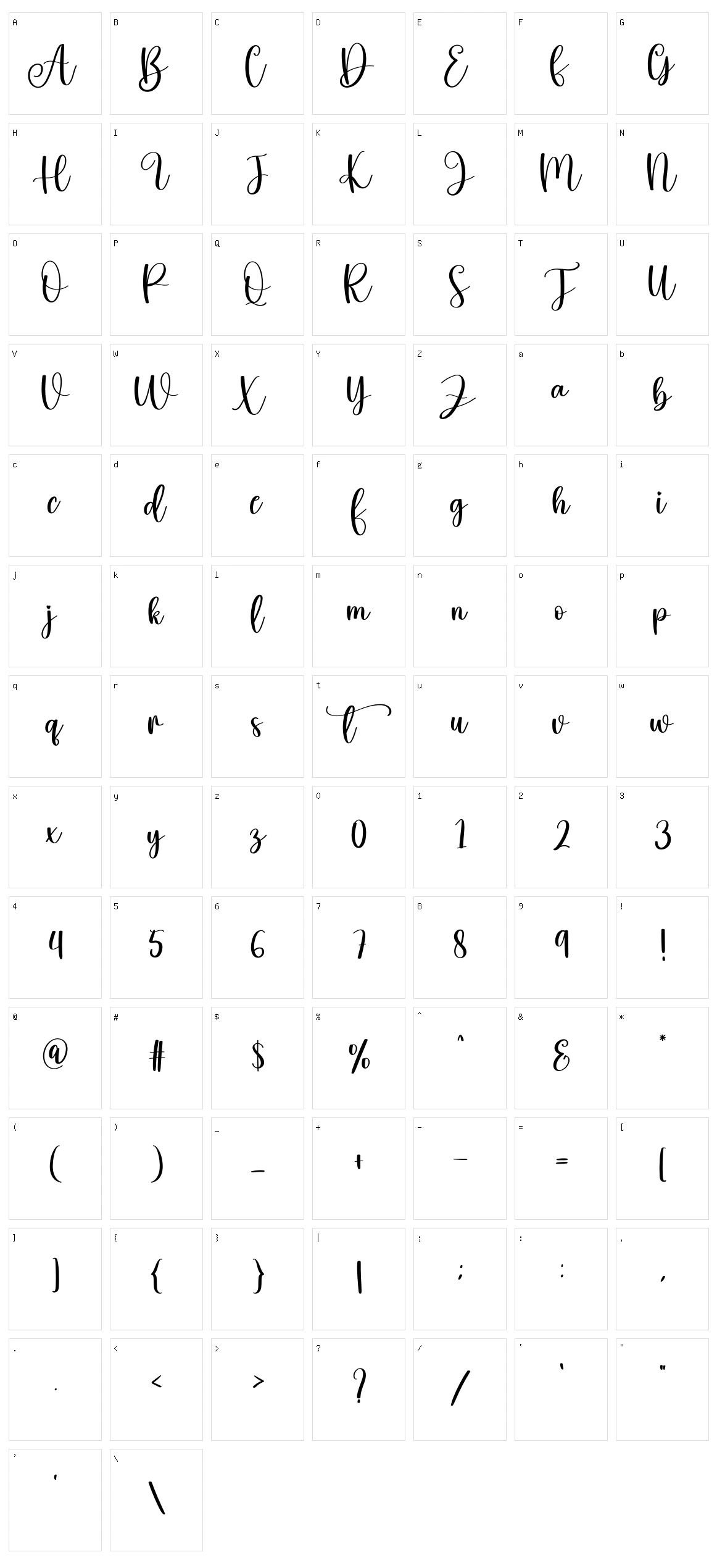 Hello Teacher Character Set