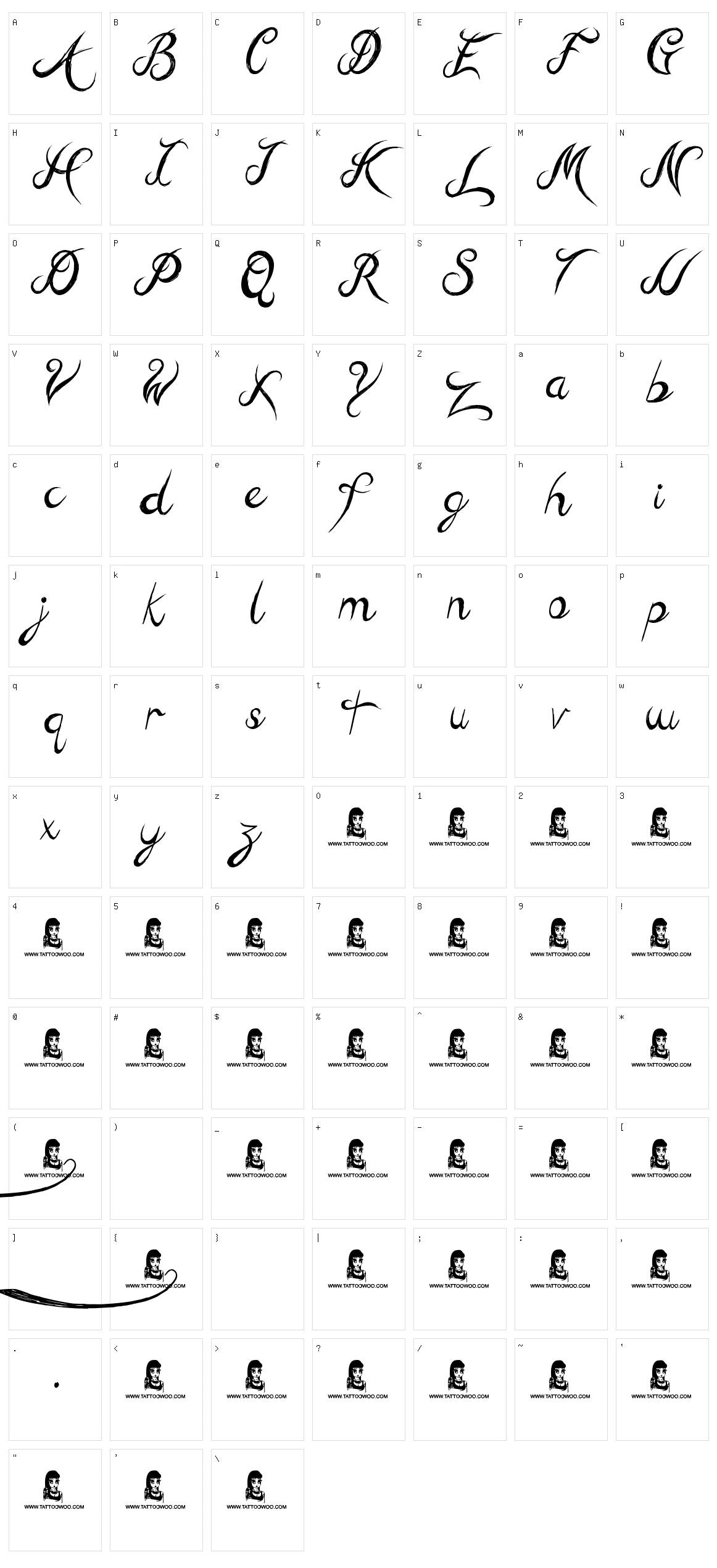 Hill Billies Character Set
