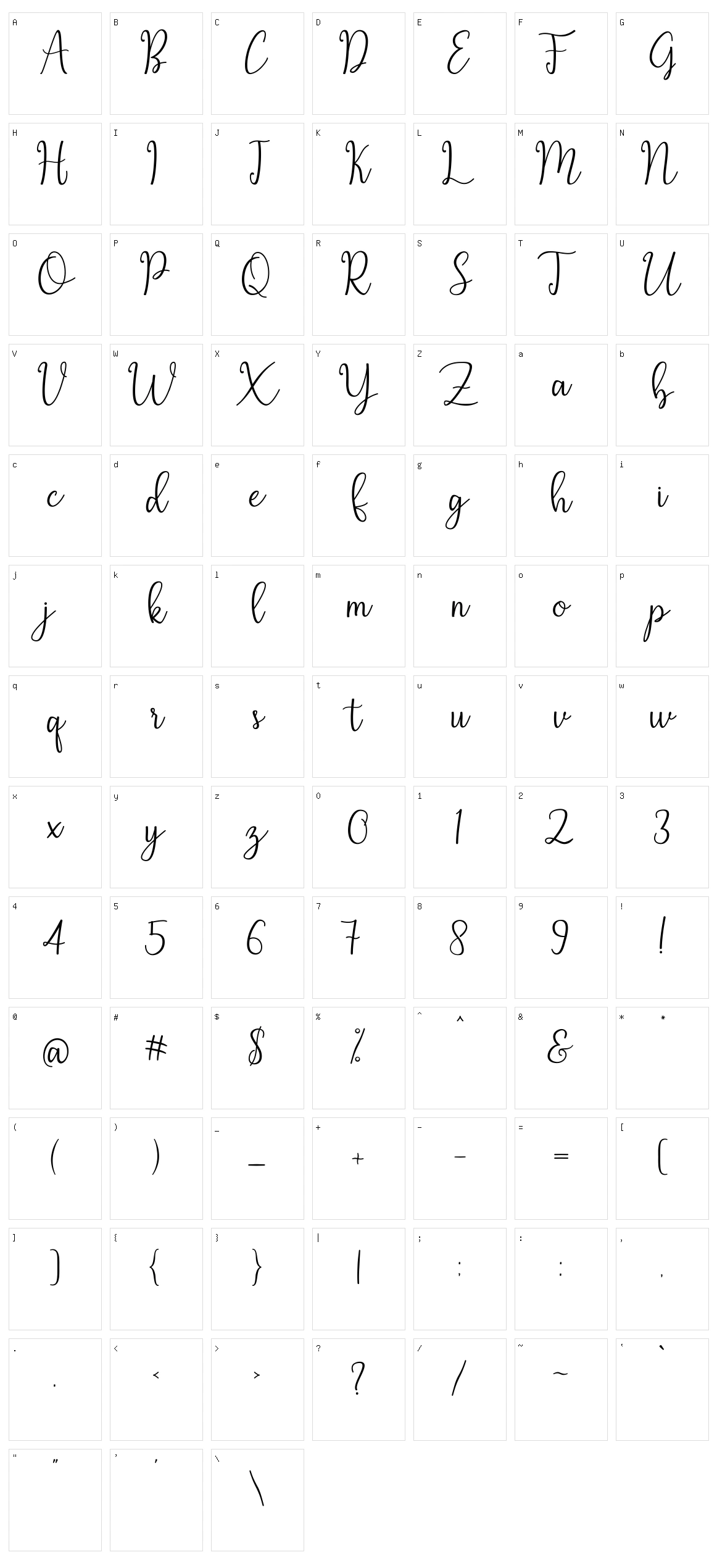 Homelland Character Set