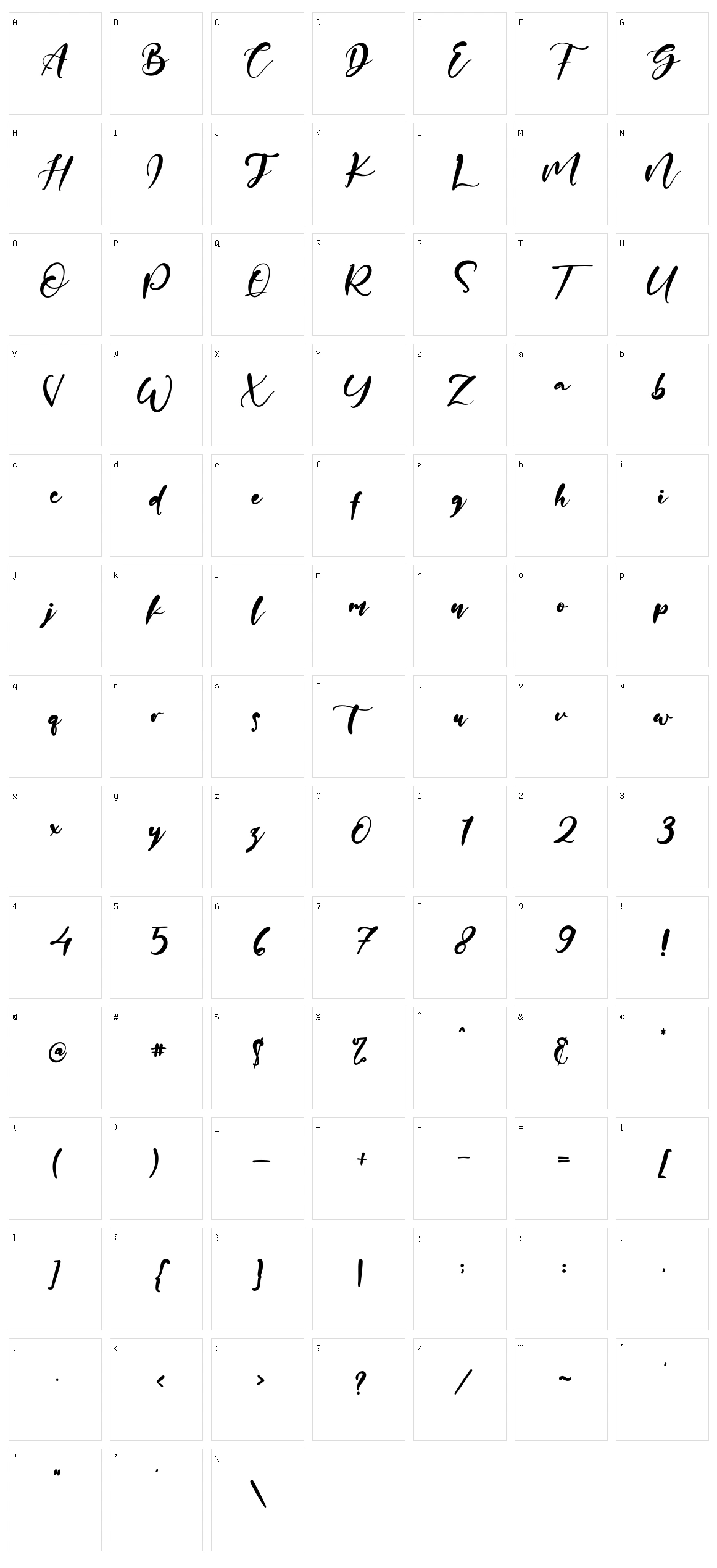 Kindness Abstract Character Set