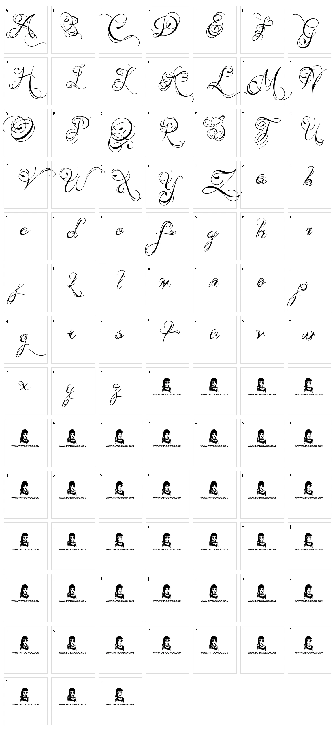 Kings and Queens Character Set