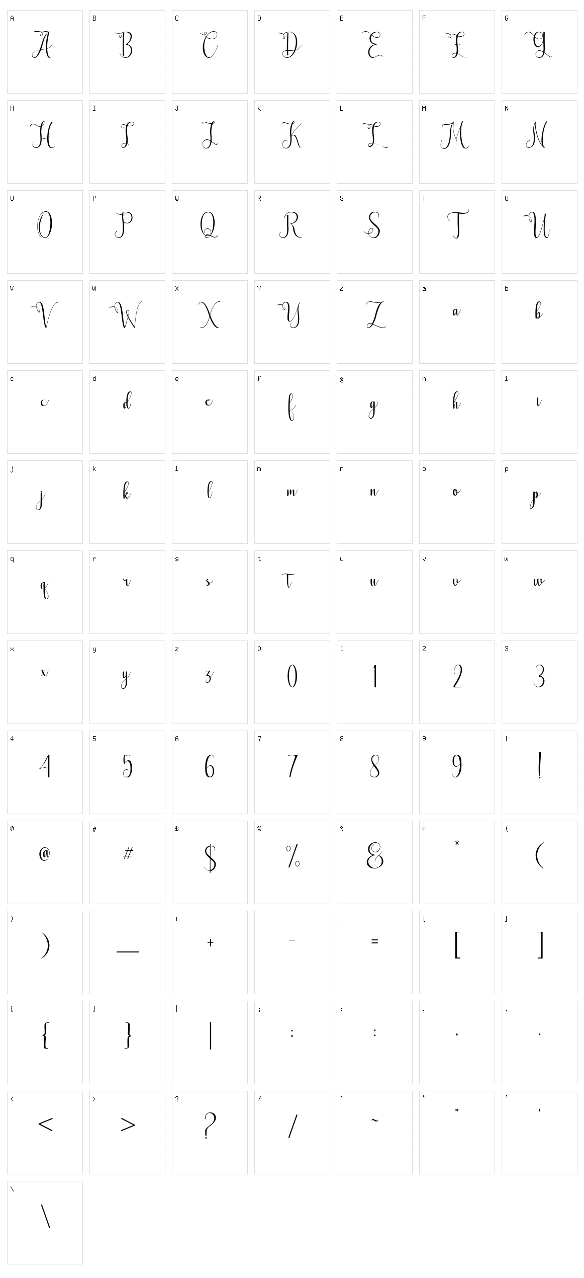 Laughs Qhuan Character Set