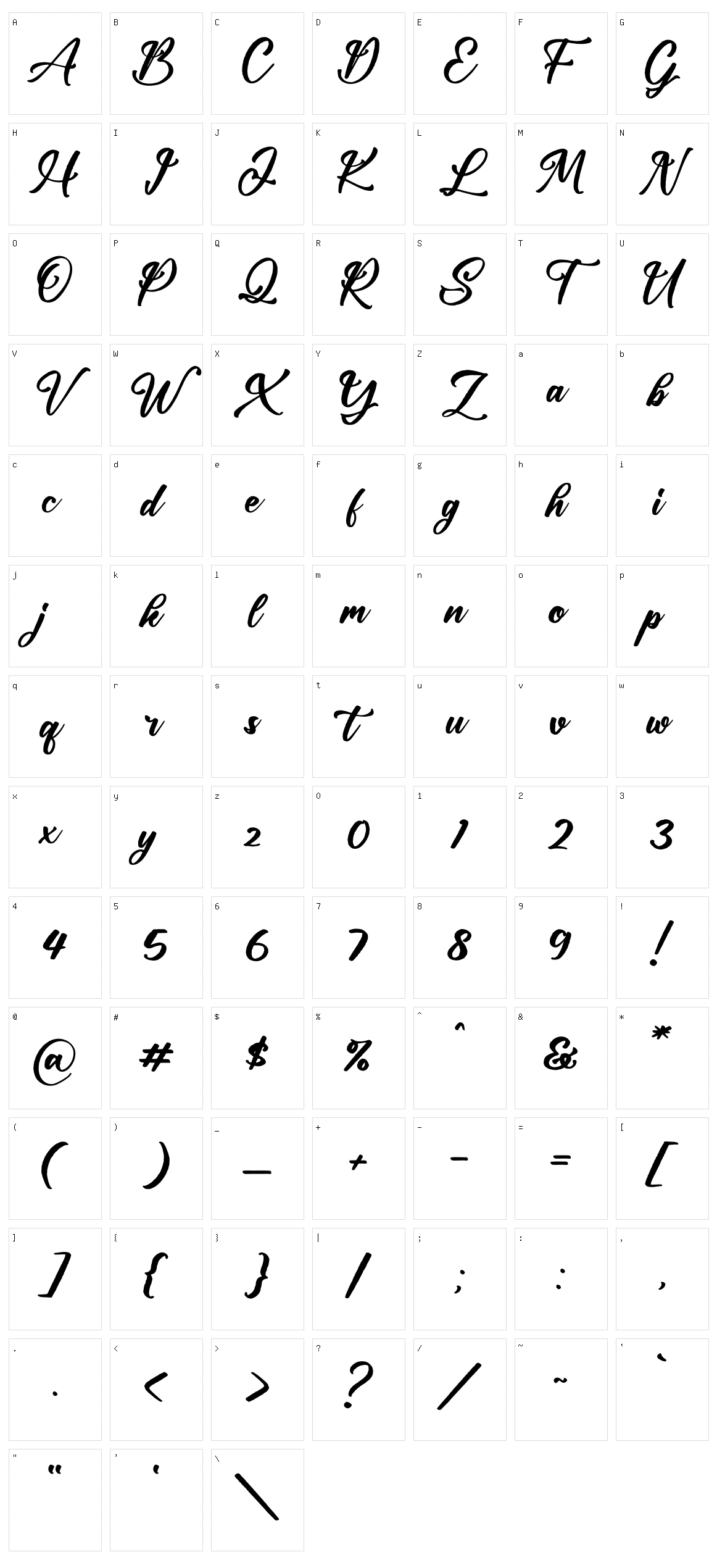 Letterland Character Set