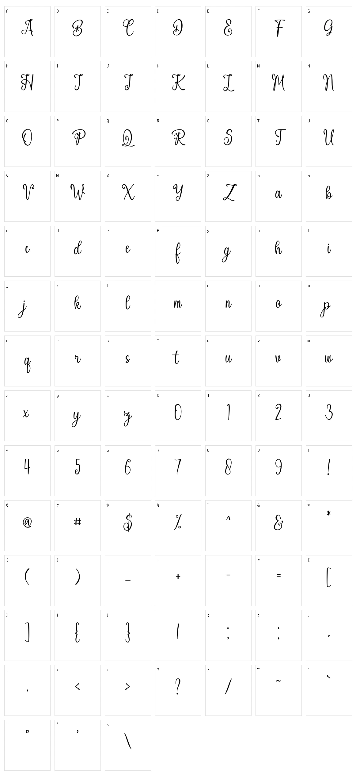 Little Donjuan Character Set
