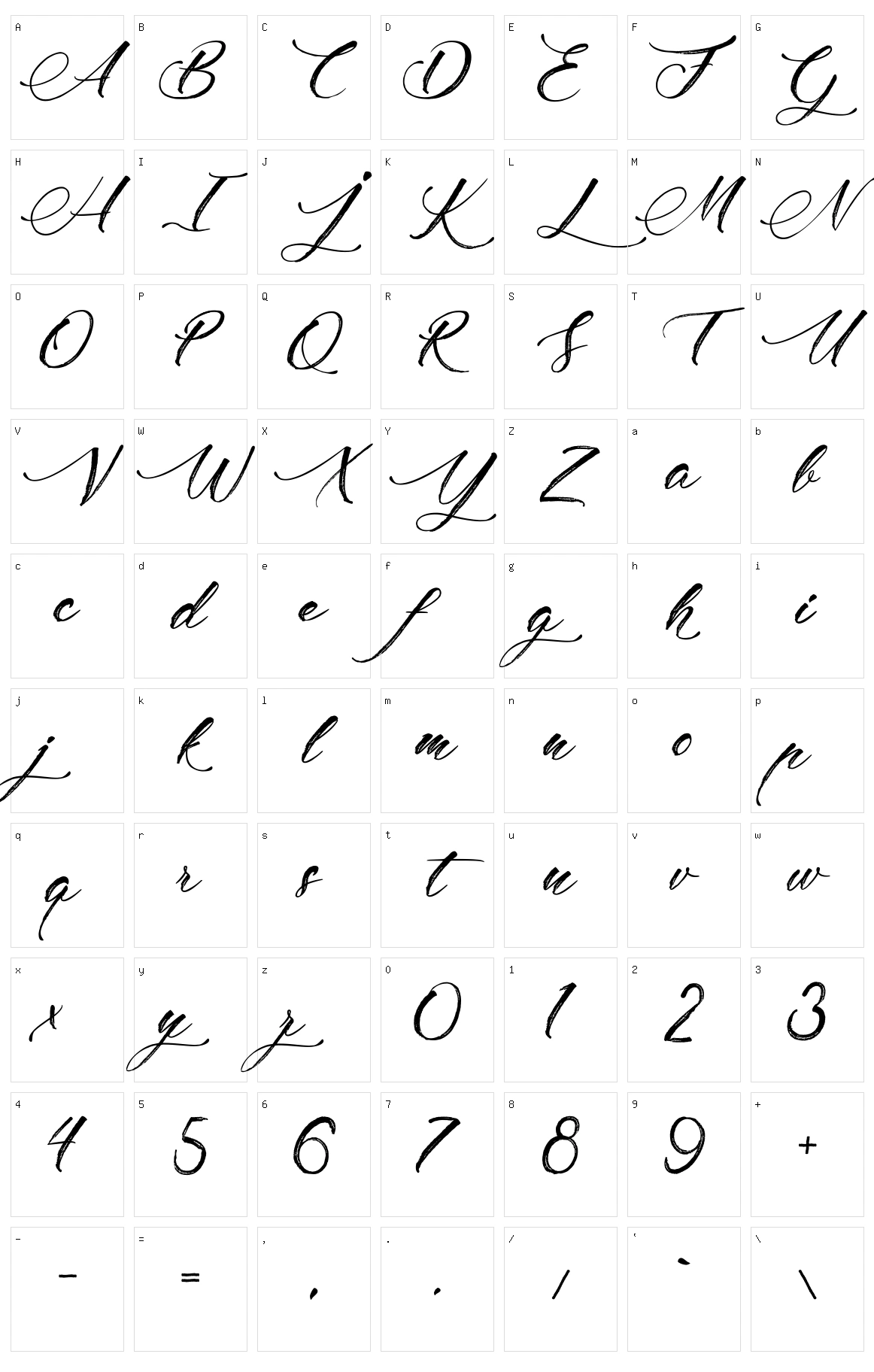 Madame Cosmetics Character Set