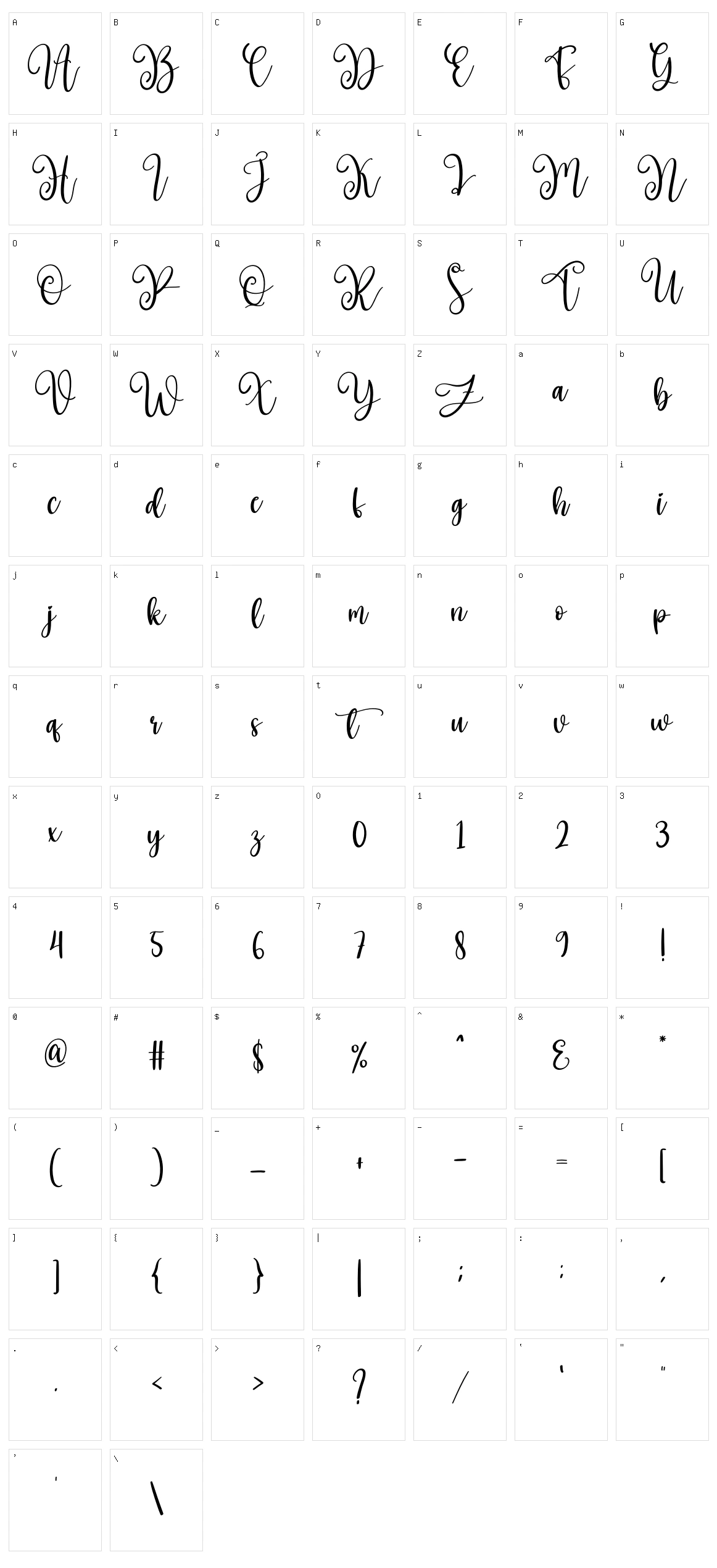 Milkcheese Character Set