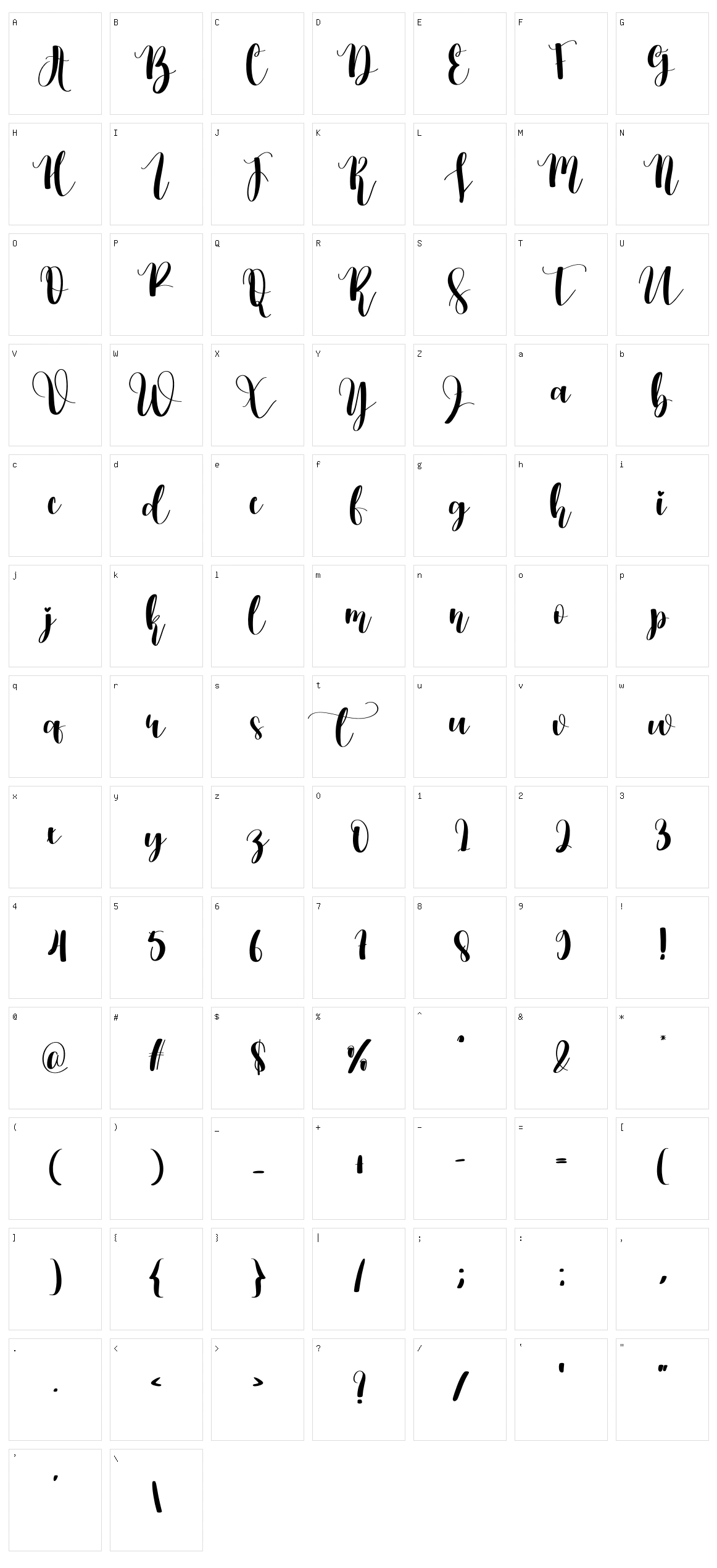 Milkshake Character Set