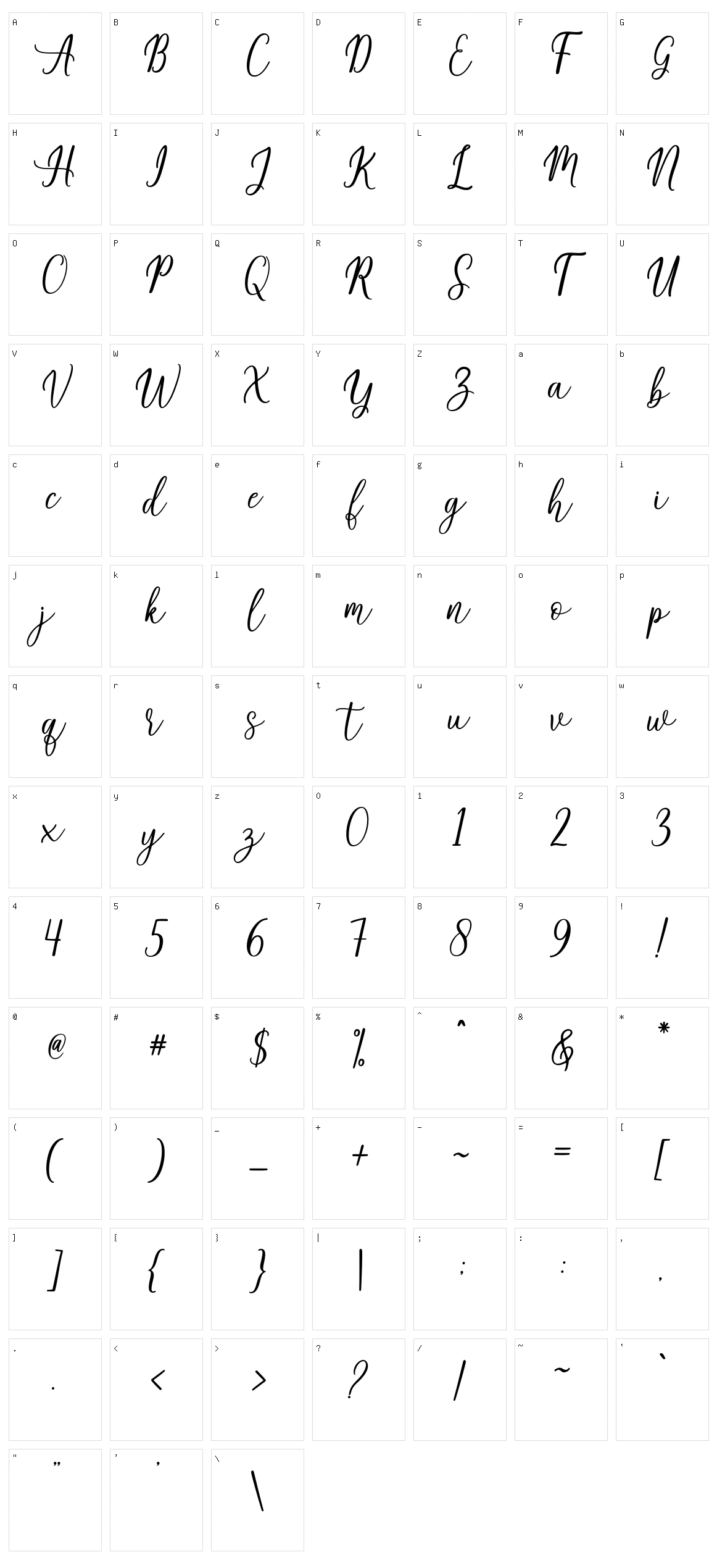 Mobaster Character Set