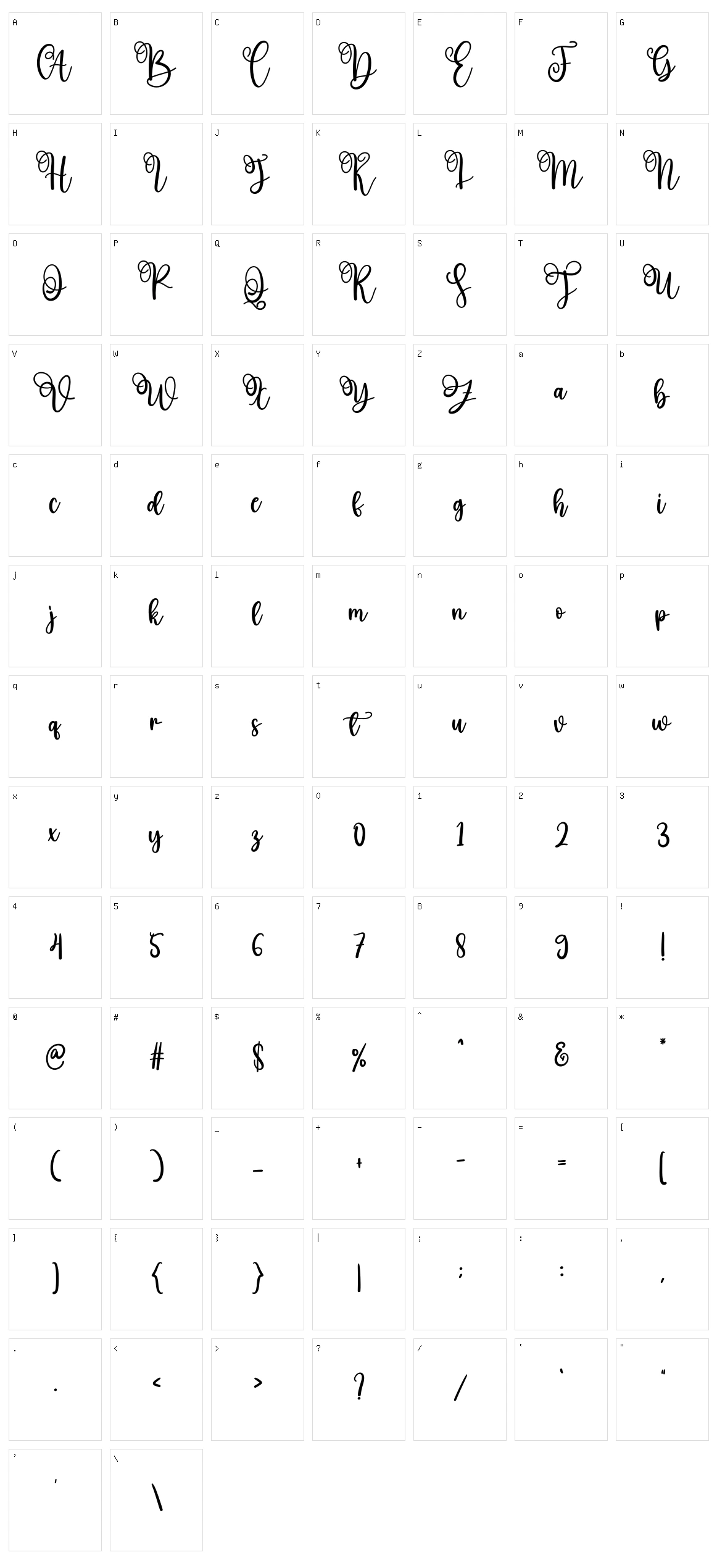 Quotes Character Set