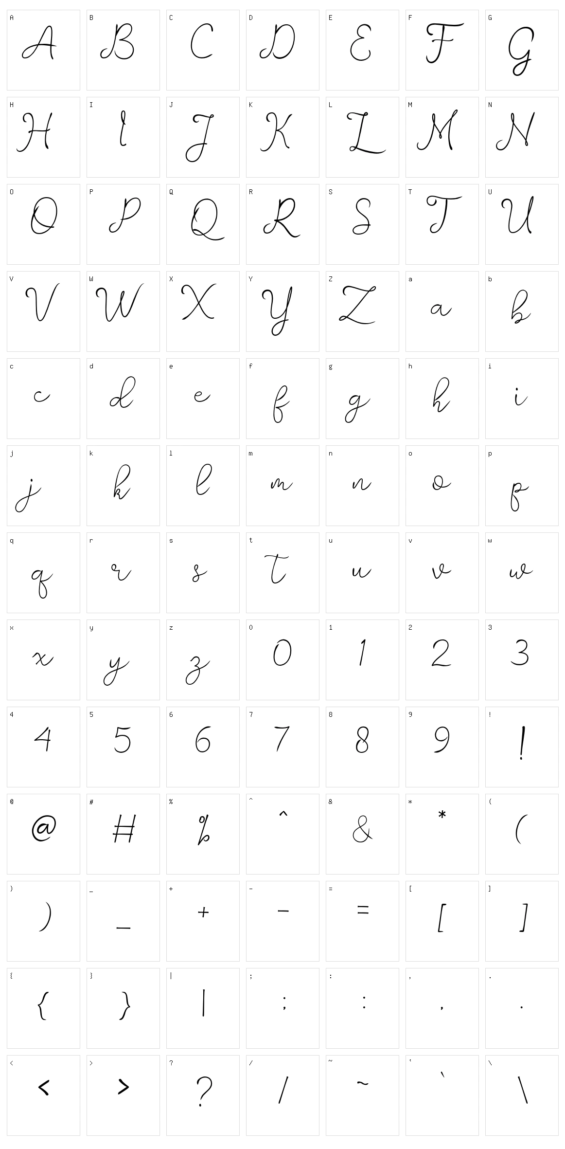 Romantisch Character Set