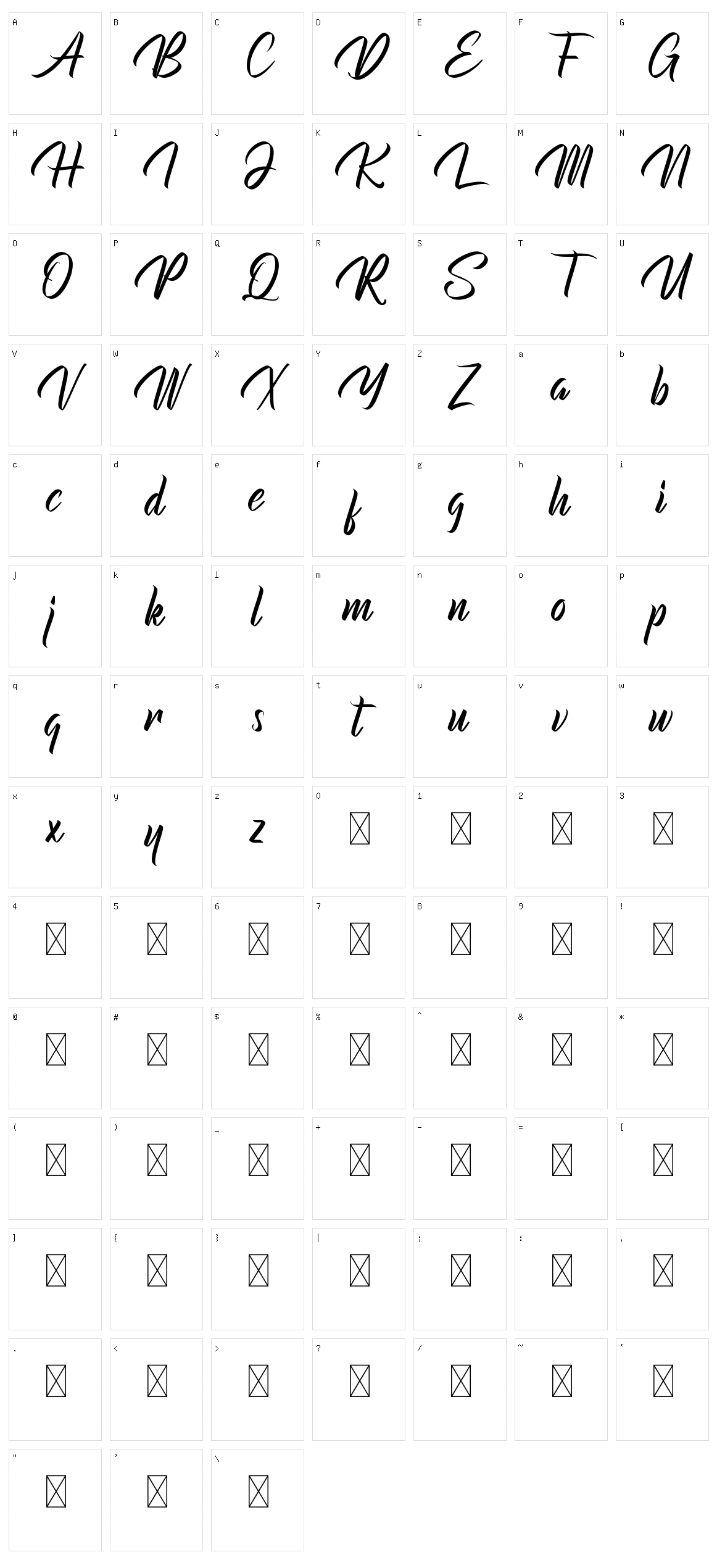 Roundtable Character Set