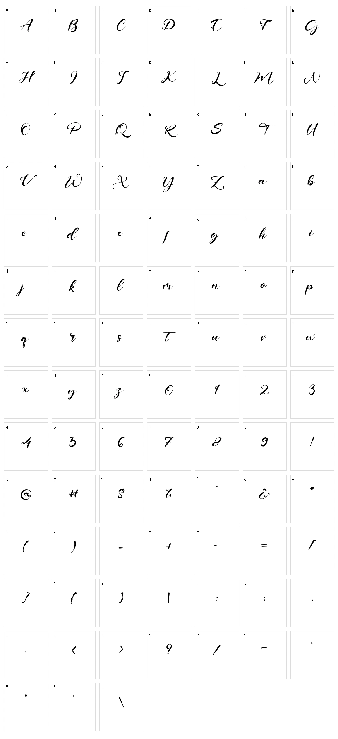 Sage Leaves Character Set