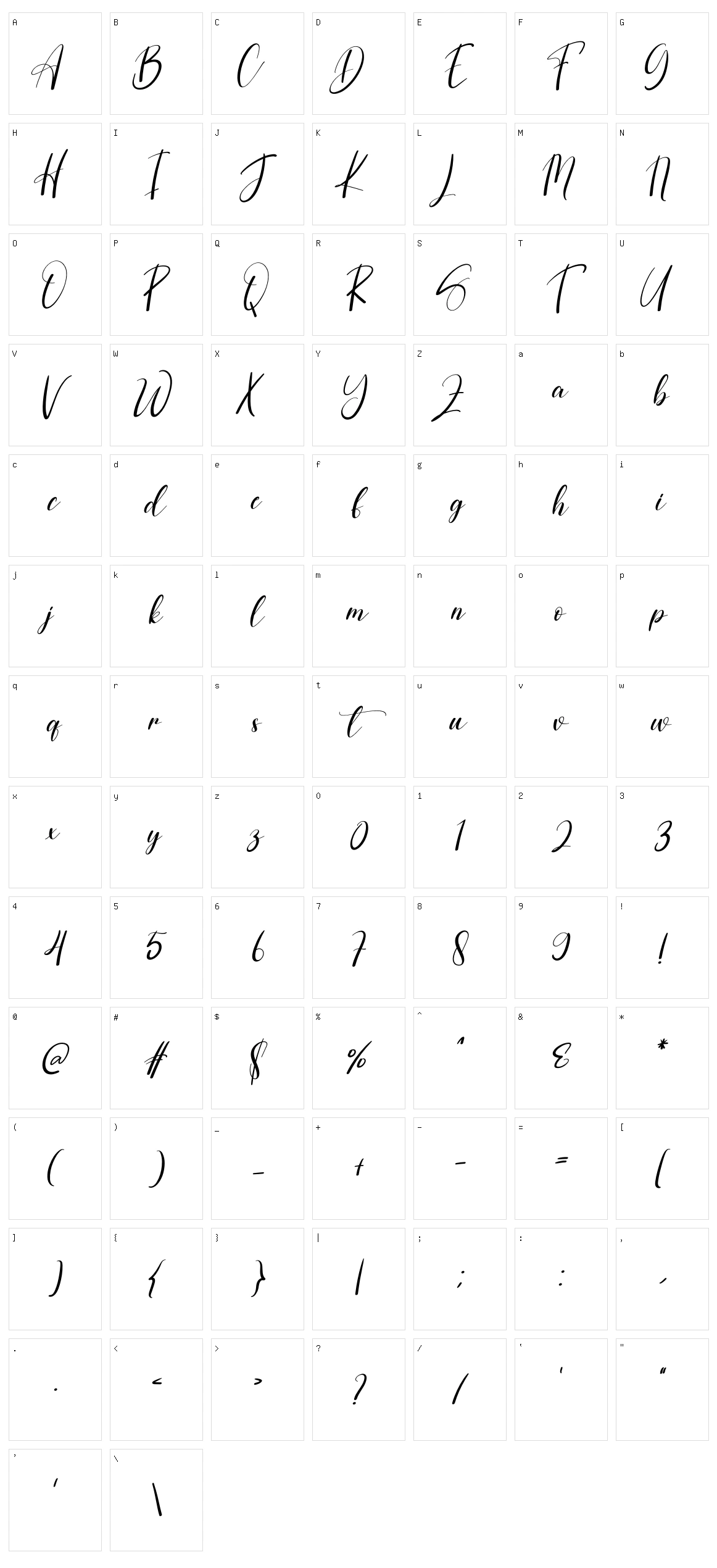 Signature Christmas Character Set