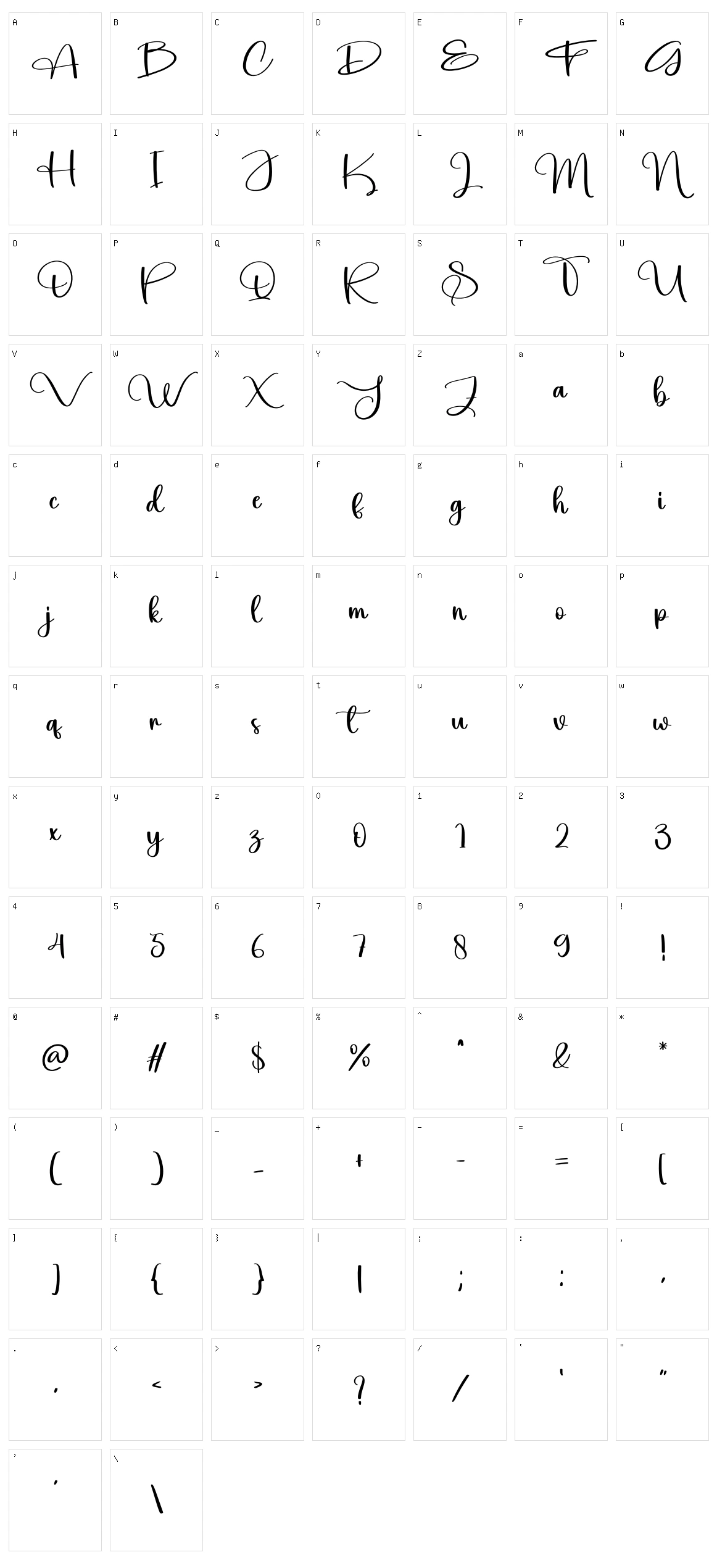 Smile Character Set