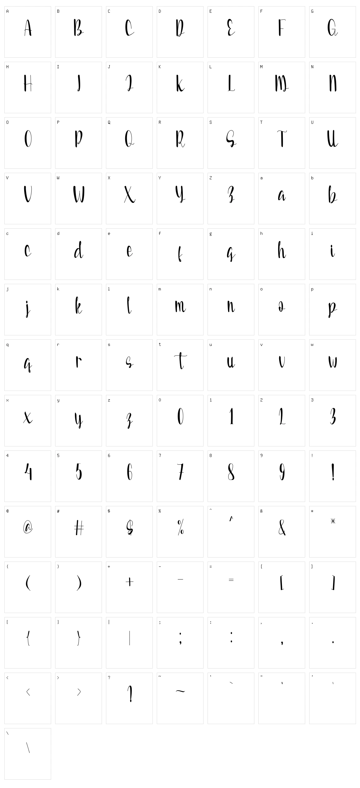 Smoothies Character Set