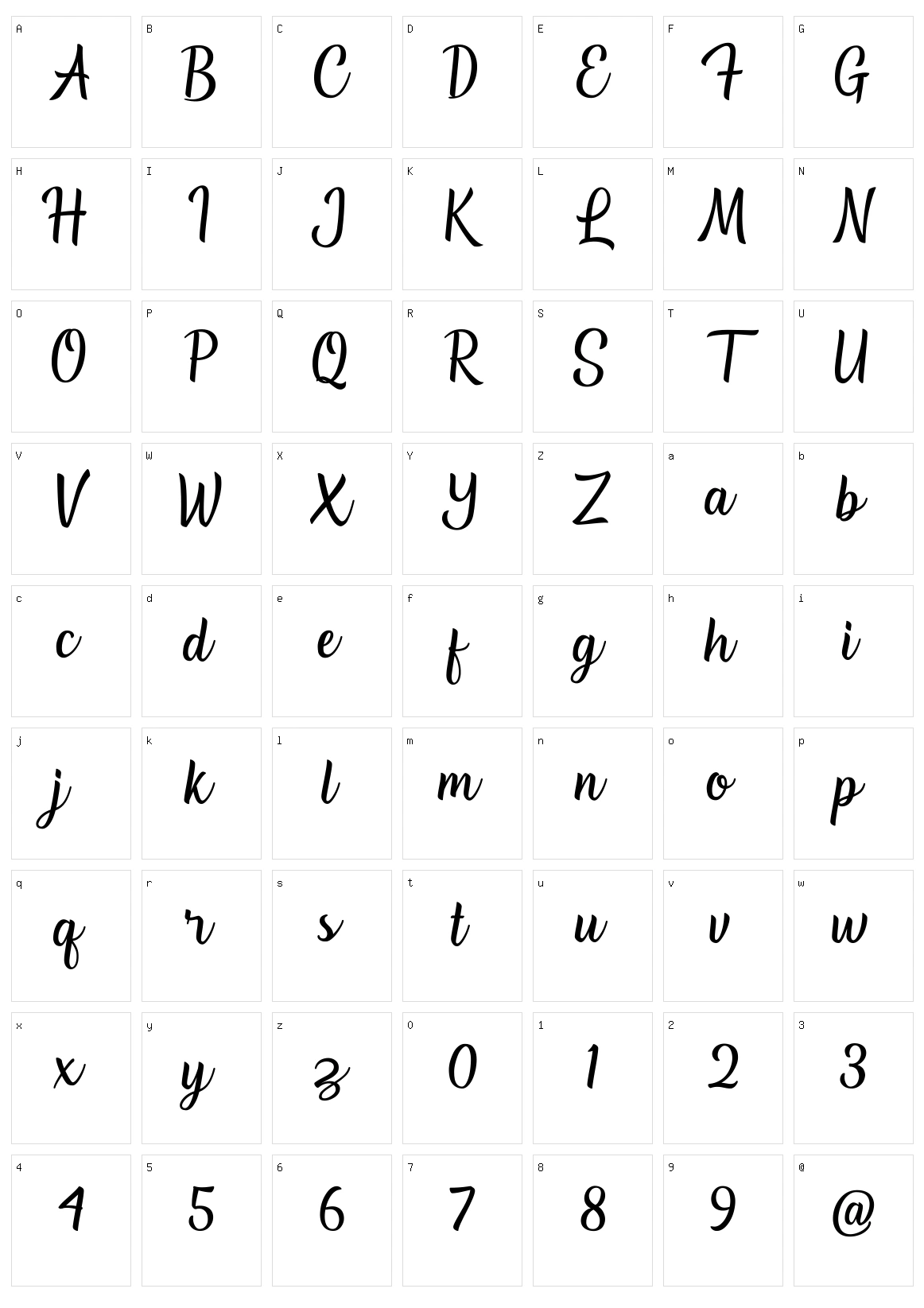 Southville Character Set