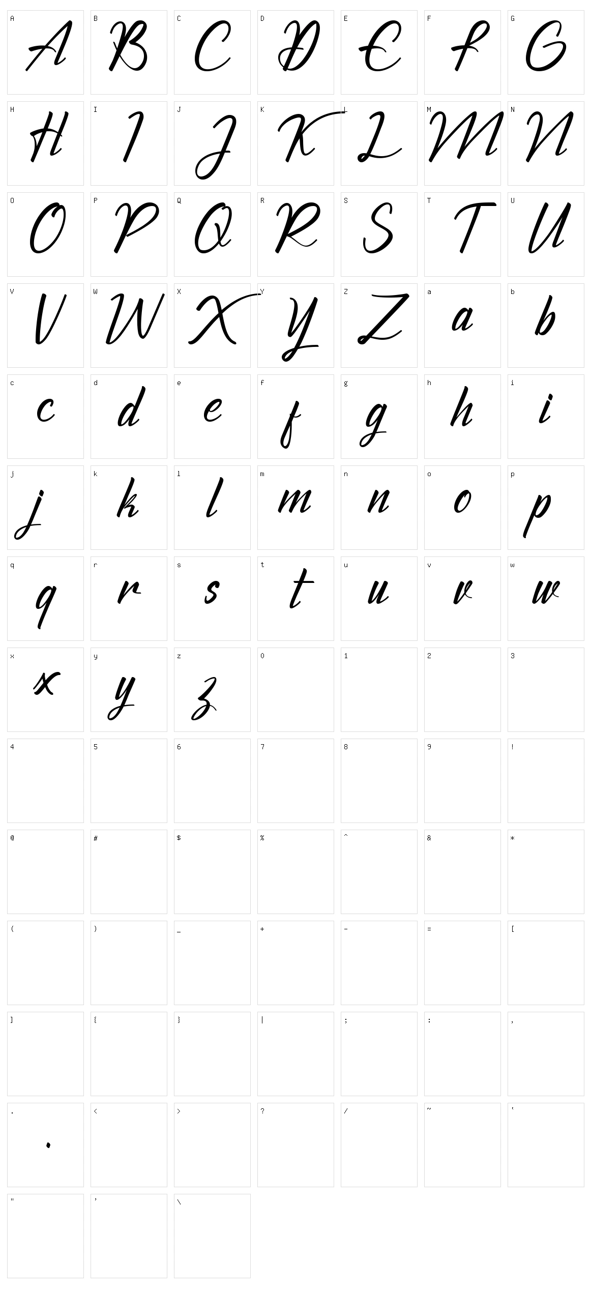 The Chamid Character Set